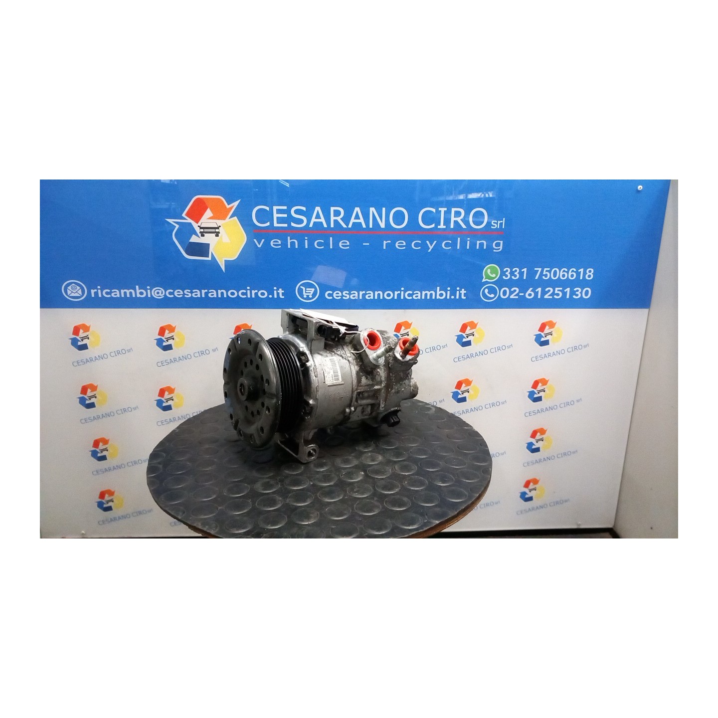 COMPRESSORE A/C 080 JEEP PATRIOT (MK) (09/07-) B K55111555AA