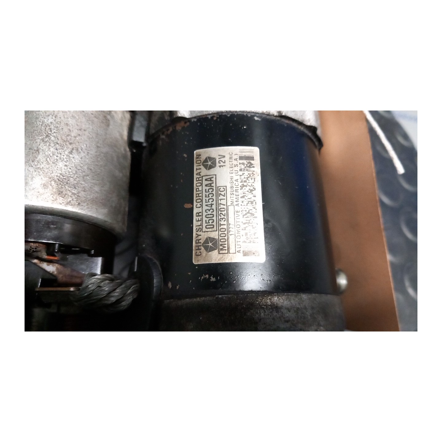 MOTORINO AVVIAMENTO 081 JEEP PATRIOT (MK) (09/07-) B K05034555AA