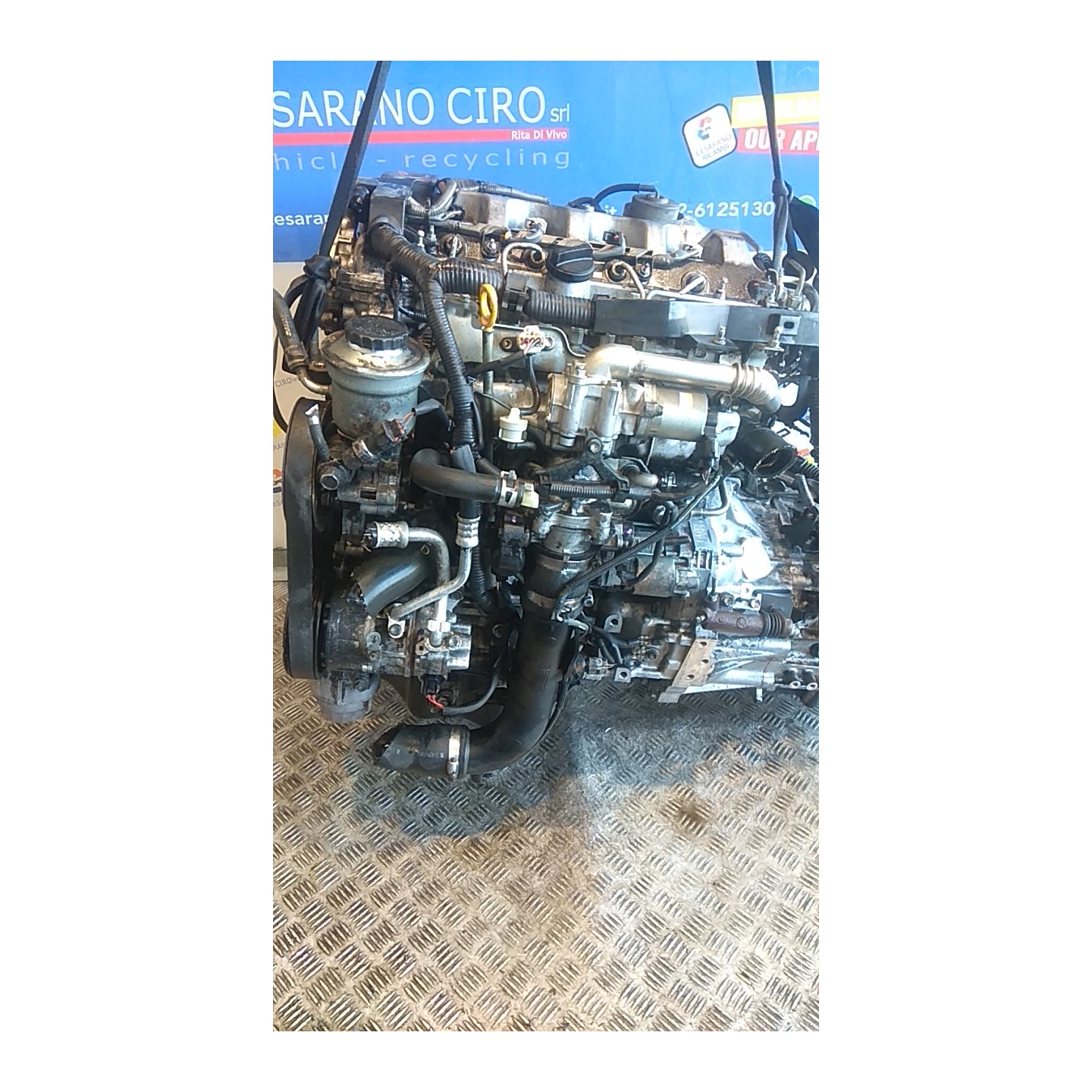 MOTORE SEMICOMPL. 085 TOYOTA AVENSIS (04/03-04/09) 1ADFTV 190000D191