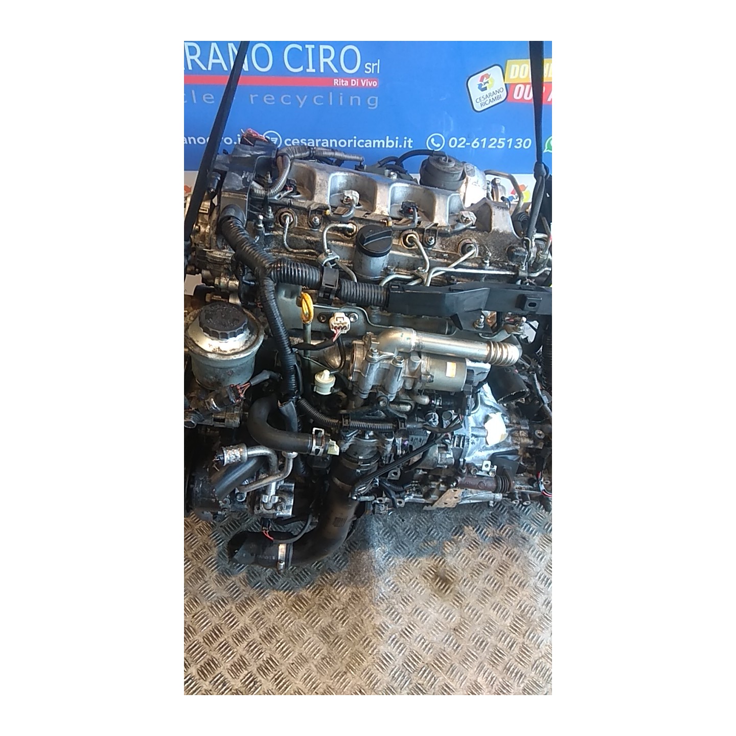 MOTORE SEMICOMPL. 085 TOYOTA AVENSIS (04/03-04/09) 1ADFTV 190000D191