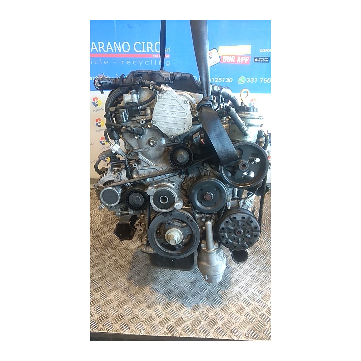MOTORE SEMICOMPL. 085 TOYOTA AVENSIS (04/03-04/09) 1ADFTV 190000D191