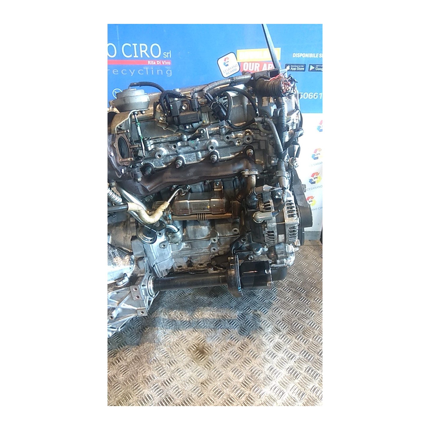 MOTORE SEMICOMPL. 085 TOYOTA AVENSIS (04/03-04/09) 1ADFTV 190000D191