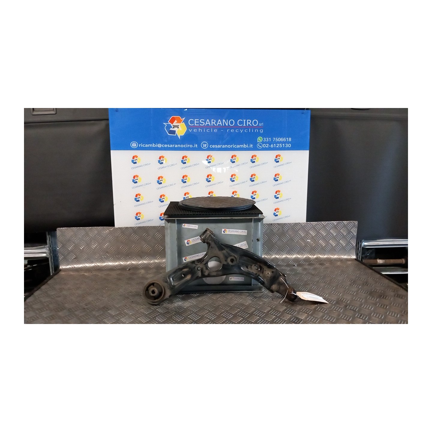 BRACCIO OSCILLANTE SOSP. ANT. DX. 099 KIA CARENS 3A SERIE (04/13-01/17) D4FD 54501A4000