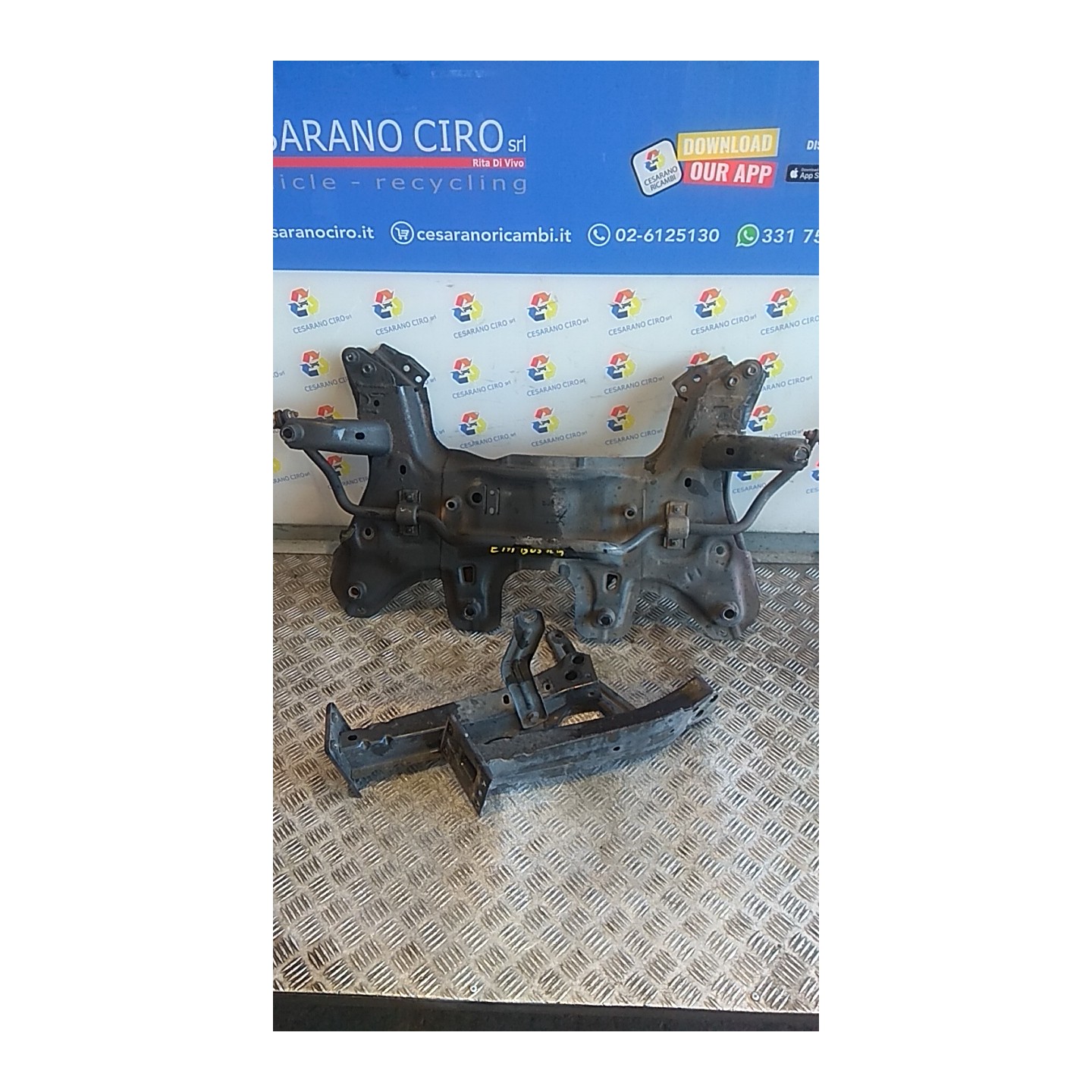TELAIO AUSILIARIO ANT. 106 LANCIA YPSILON (TK) (04/11-06/16) 312A2000 52086571