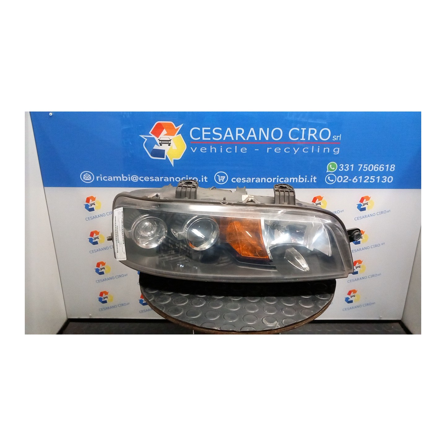 PROIETTORE DX. 025 FIAT PUNTO (1N/1P) (07/99-12/05) 188A4000 51712392