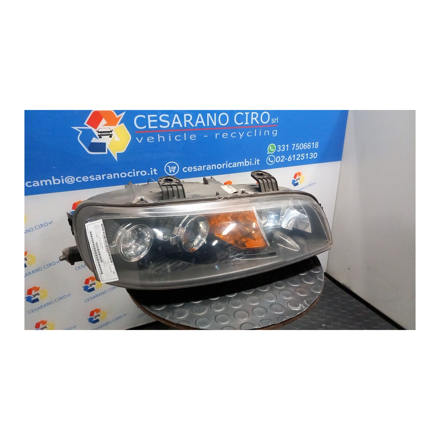 PROIETTORE DX. 025 FIAT PUNTO (1N/1P) (07/99-12/05) 188A4000 51712392