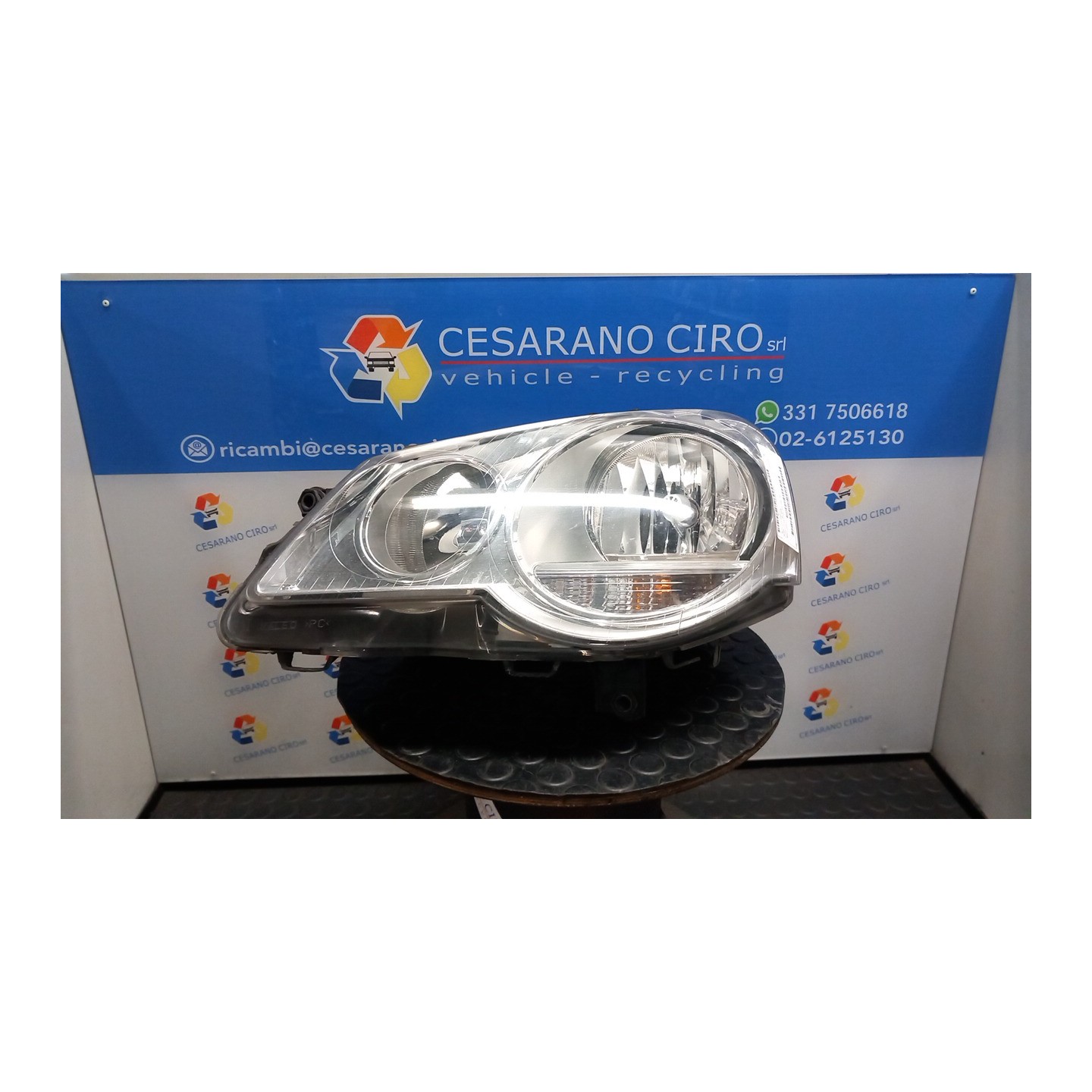 PROIETTORE VALEO SX. 029 VOLKSWAGEN POLO (9N) (04/05-) BZG 6Q1941007AT