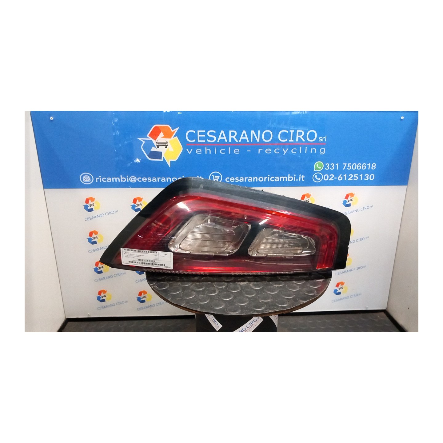 FANALE POST. ACTIVE,DYNAMIC,EMOTION SX. 063 FIAT PUNTO EVO (3J) (08/09-07/13) 350A1000 51927097