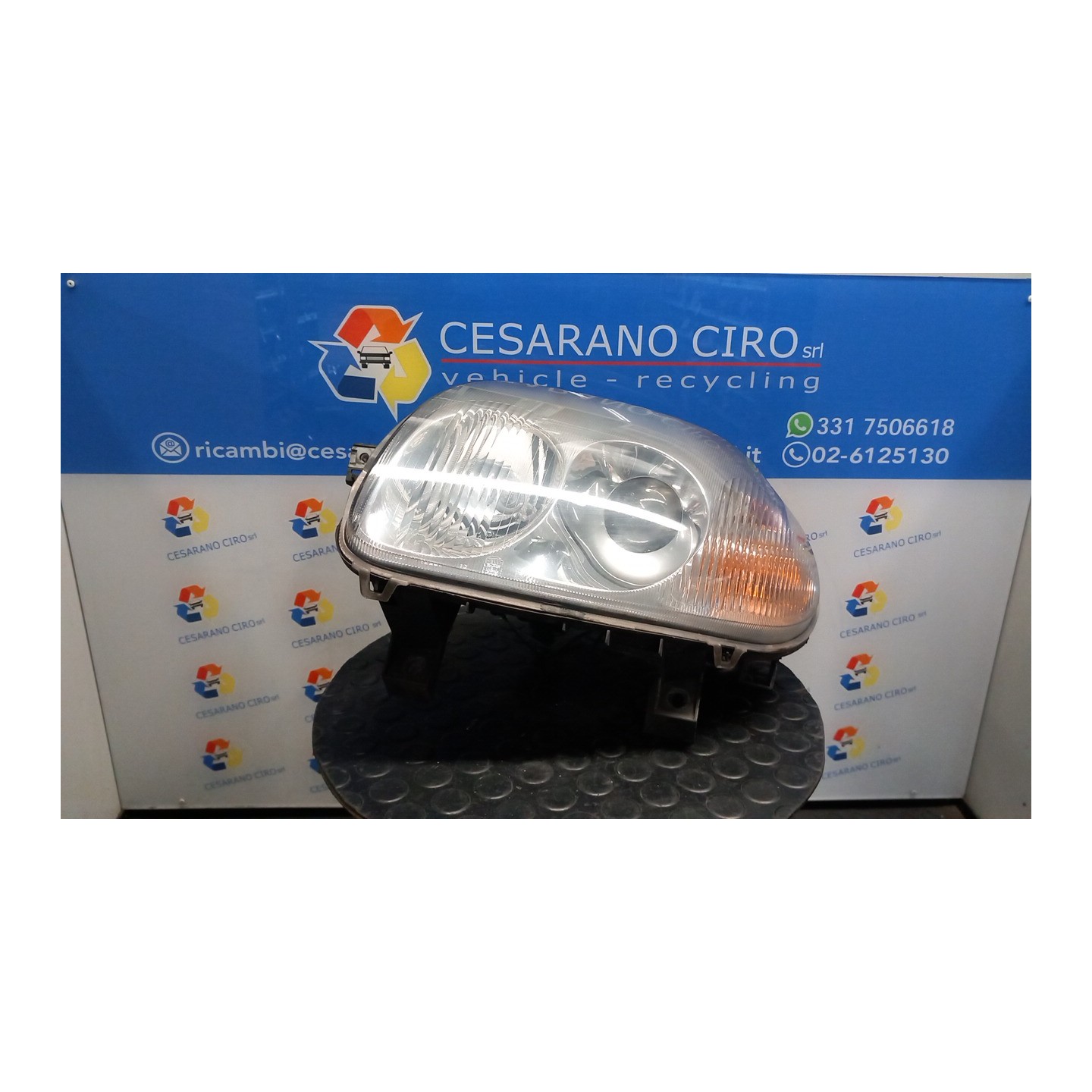 PROIETTORE HELLA SX. 067 RENAULT CLIO 2A SERIE (04/98-04/01) D7FG7 7701045168
