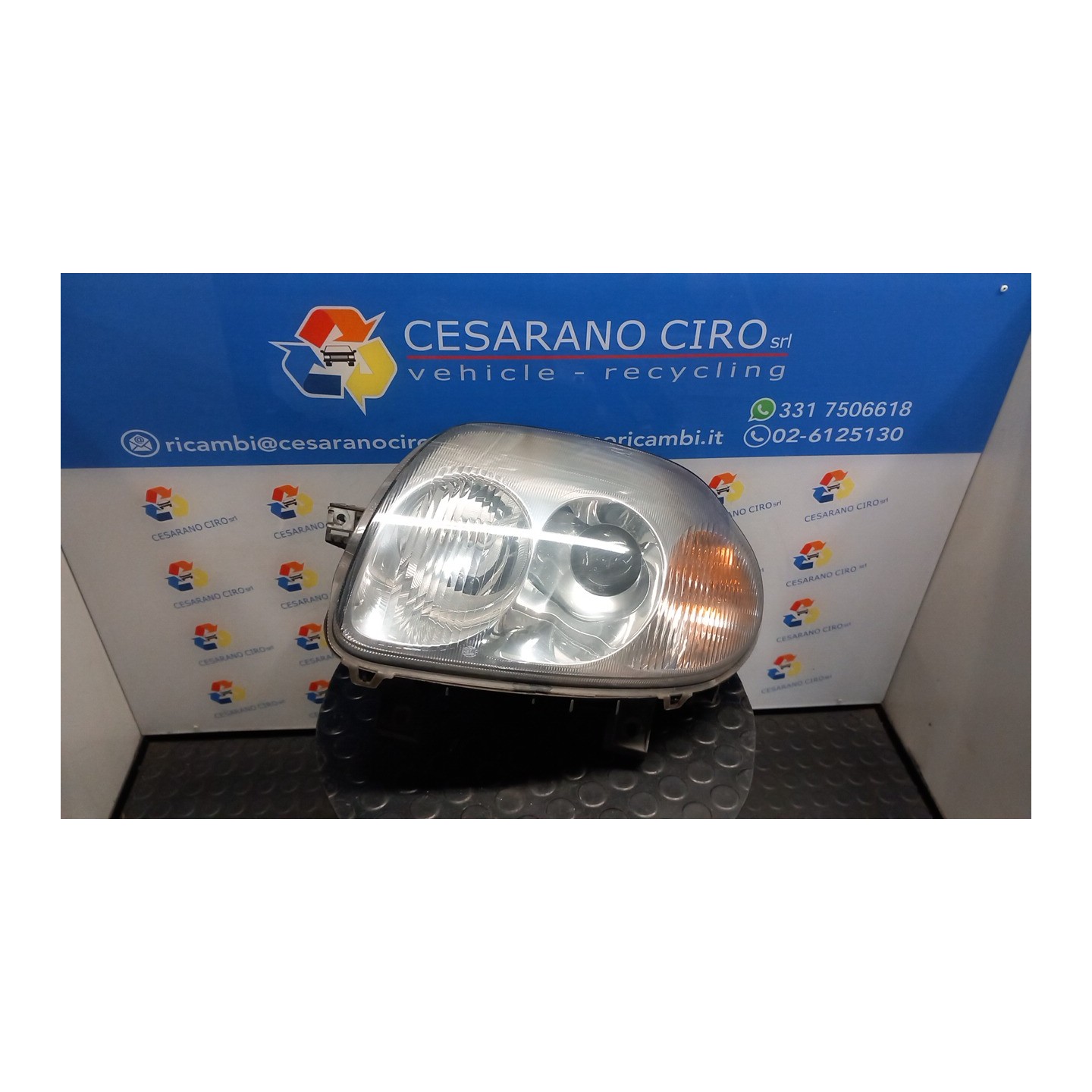 PROIETTORE HELLA SX. 067 RENAULT CLIO 2A SERIE (04/98-04/01) D7FG7 7701045168