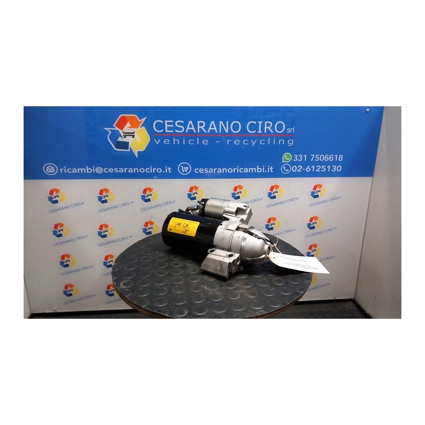 MOTORINO AVVIAMENTO 019 BMW SERIE 1 (E81/E87) (03/07-12/12 N47D20A 12418581097