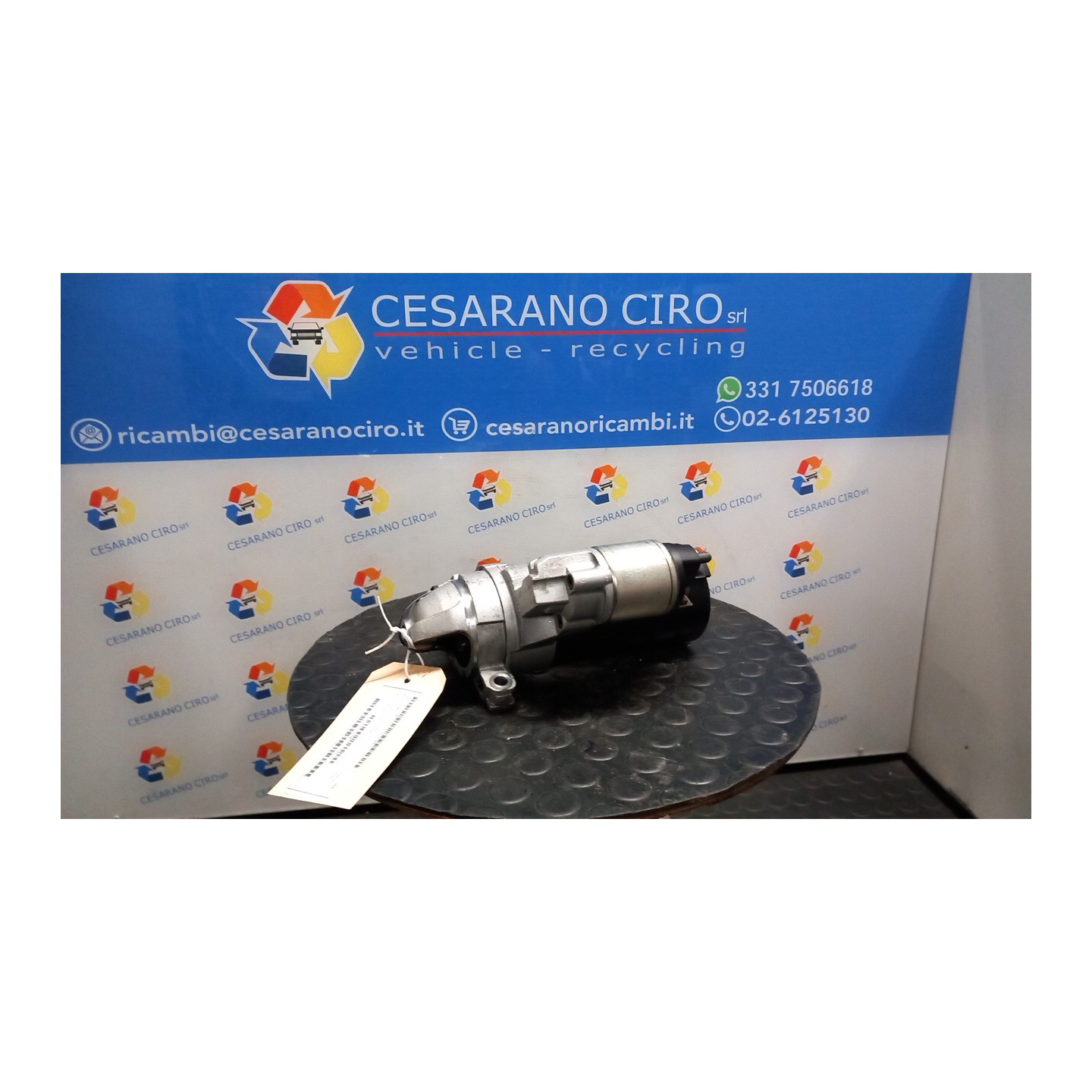 MOTORINO AVVIAMENTO 019 BMW SERIE 1 (E81/E87) (03/07-12/12 N47D20A 12418581097