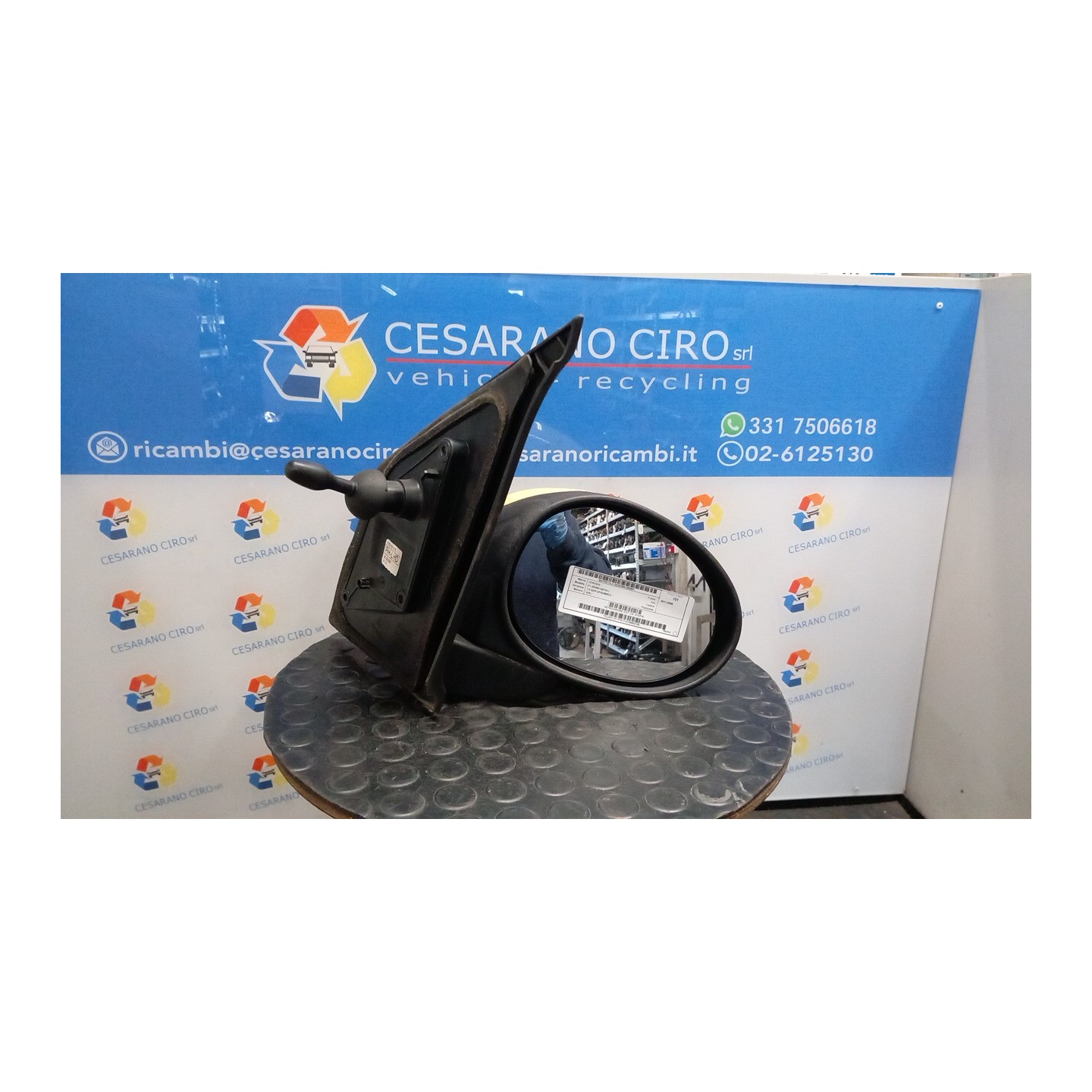 RETROVISORE EST. DX. 001 CITROEN C1 (05/05-04/14) 1KR 8153YS