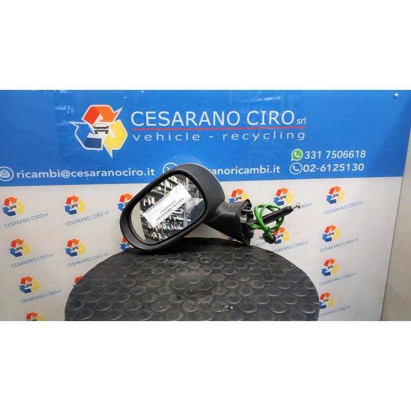 RETROVISORE EST. REGOLAZ. ELETTR. TIPO 1 SX. 004 RENAULT MODUS 1A SERIE (09/04-01/08) K4JG7 7701065900