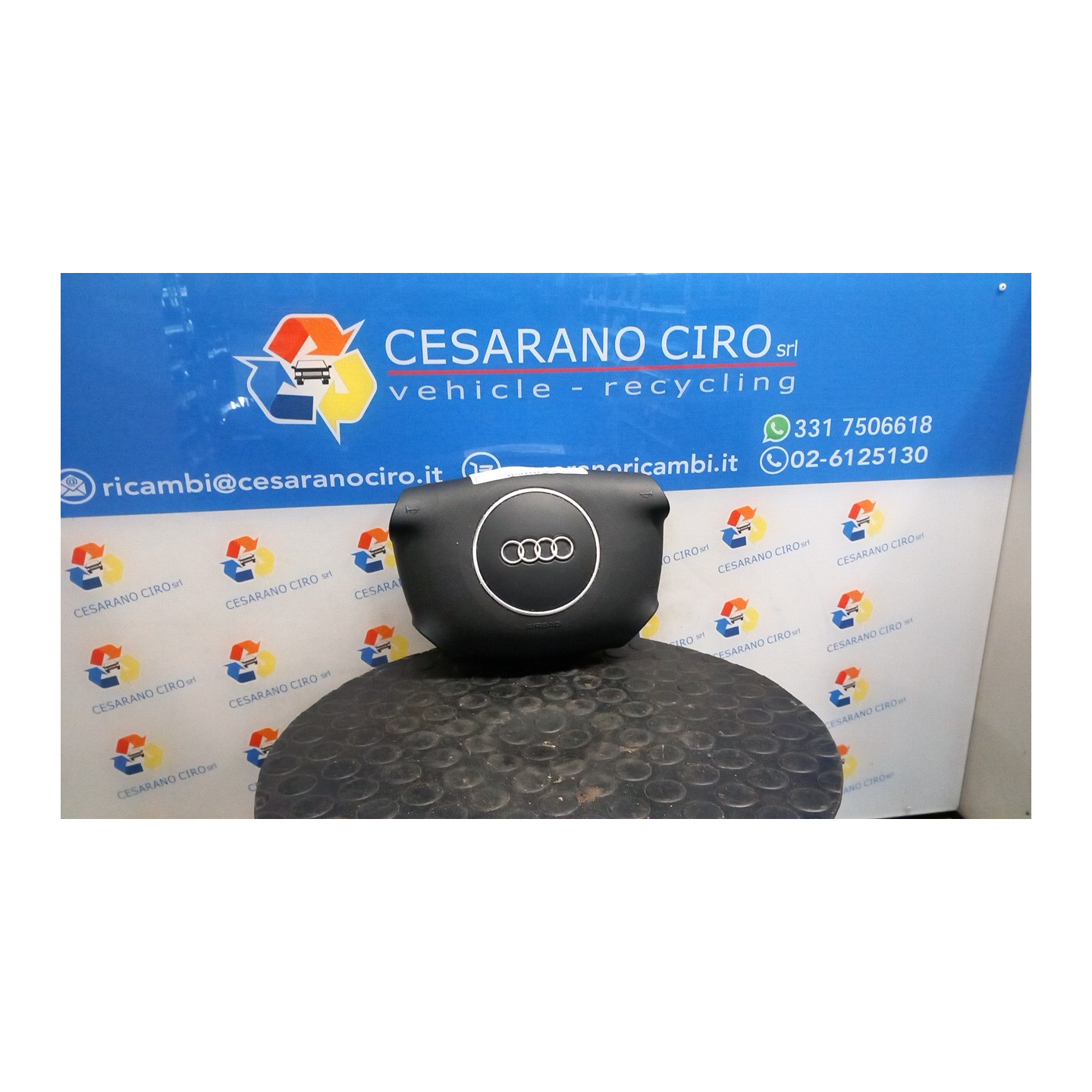 DISPOSITIVO AIRBAG LATO GUIDA 027 AUDI A2 (8Z) (06/00-02/06) AMF 8P0880201BL42R