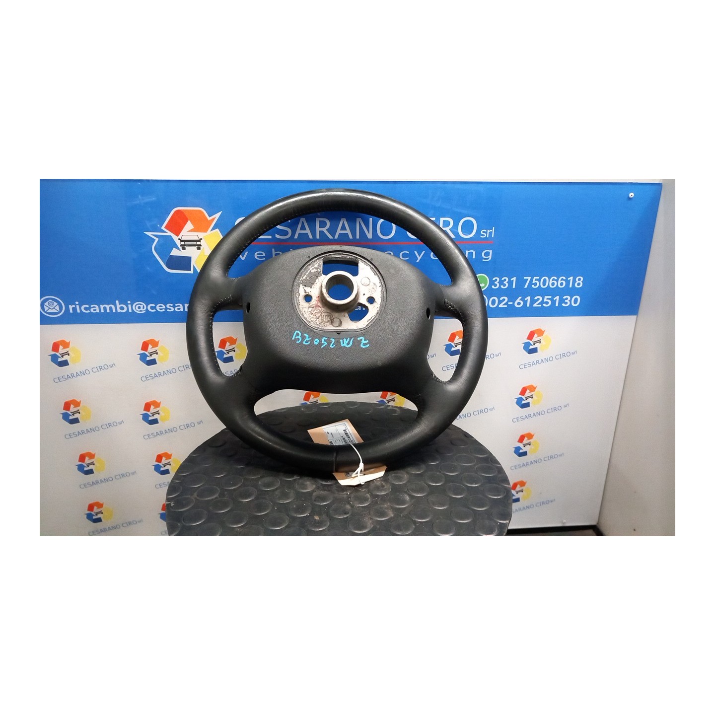 VOLANTE IN PELLE 028 AUDI A2 (8Z) (06/00-02/06) AMF 8Z0419091D1KT