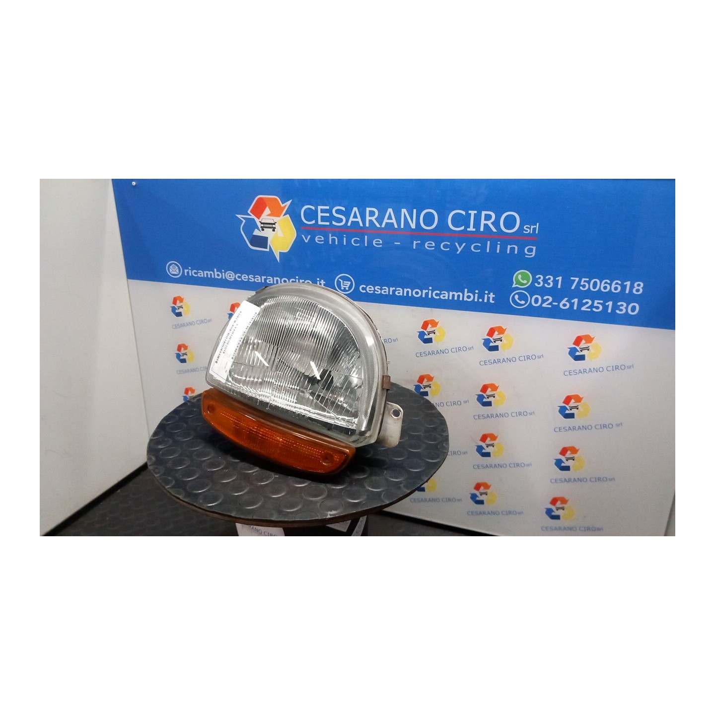 PROIETTORE DX. 035 RENAULT TWINGO 1A SERIE (10/92-08/98) C3GA7 7701036392
