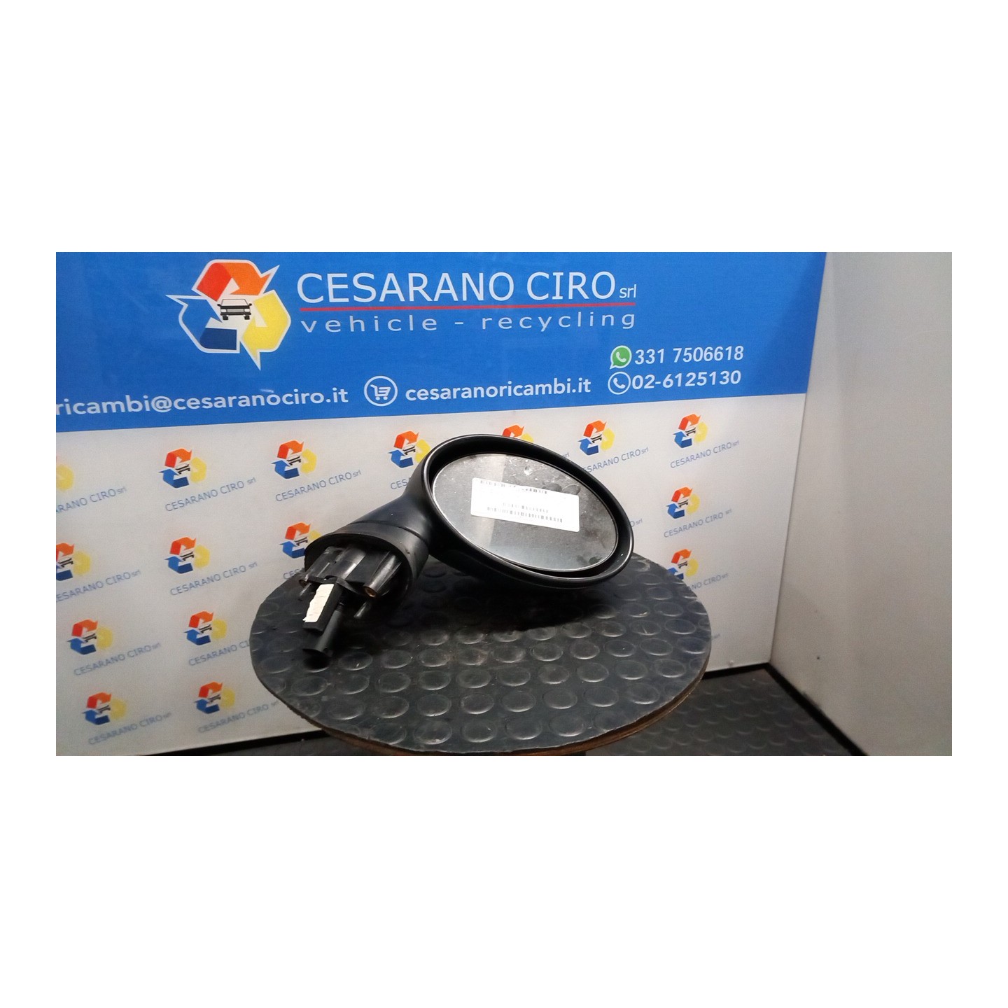 RETROVISORE EST. REGOLAZ. ELETTR. DX. 035 MINI MINI (R50/R53) (07/01-07/06) W10B16A 51167192470