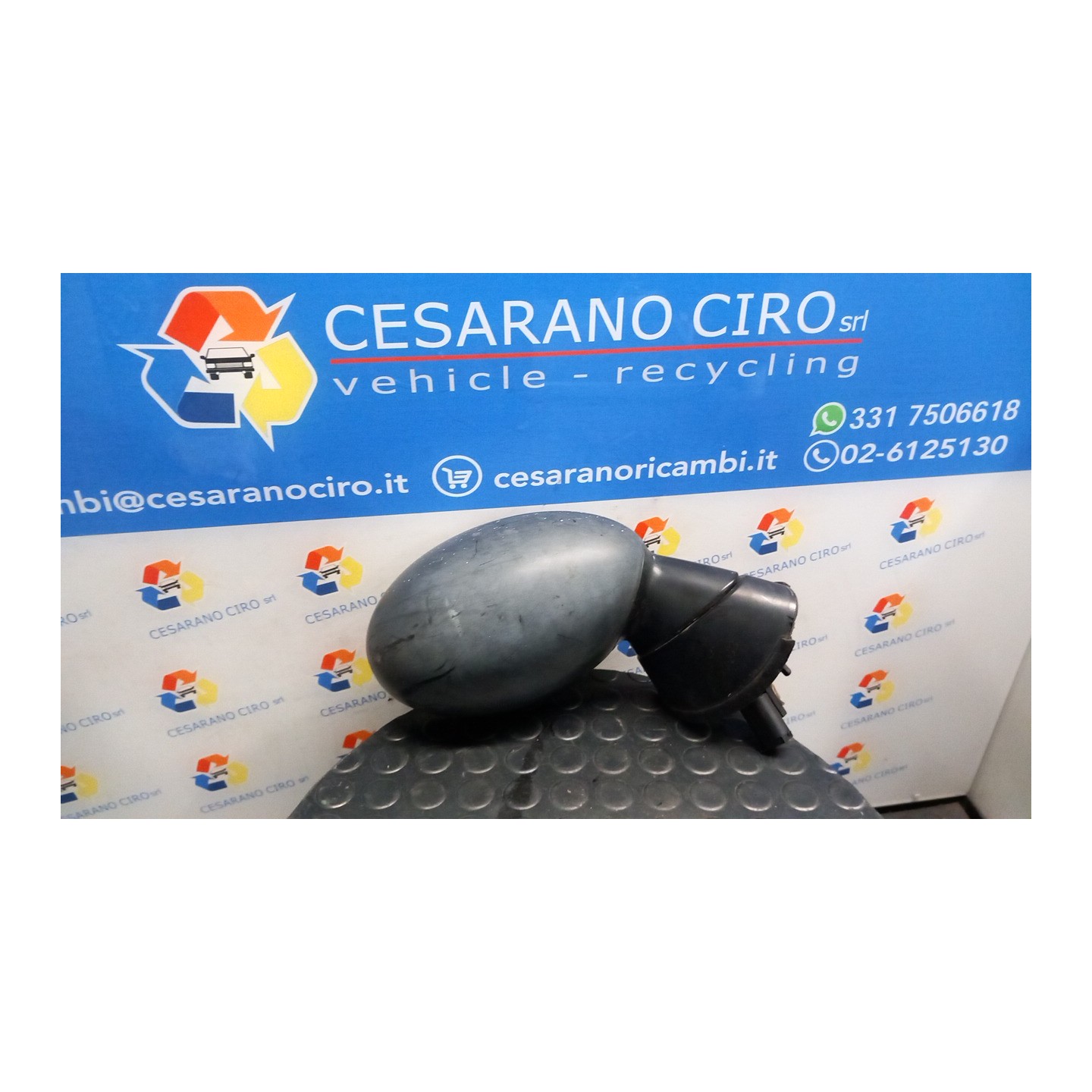 RETROVISORE EST. REGOLAZ. ELETTR. DX. 035 MINI MINI (R50/R53) (07/01-07/06) W10B16A 51167192470