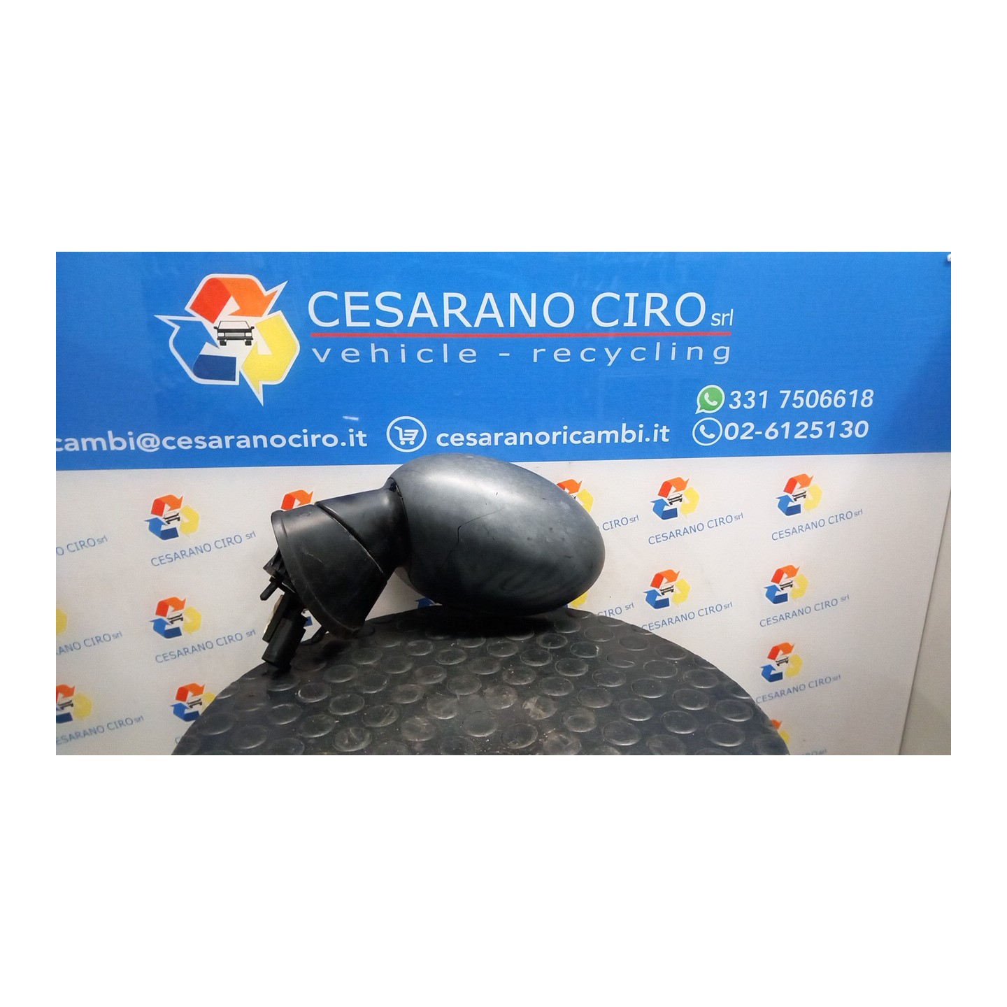 RETROVISORE EST. REGOLAZ. ELETTR. SX. 036 MINI MINI (R50/R53) (07/01-07/06) W10B16A 51167192469