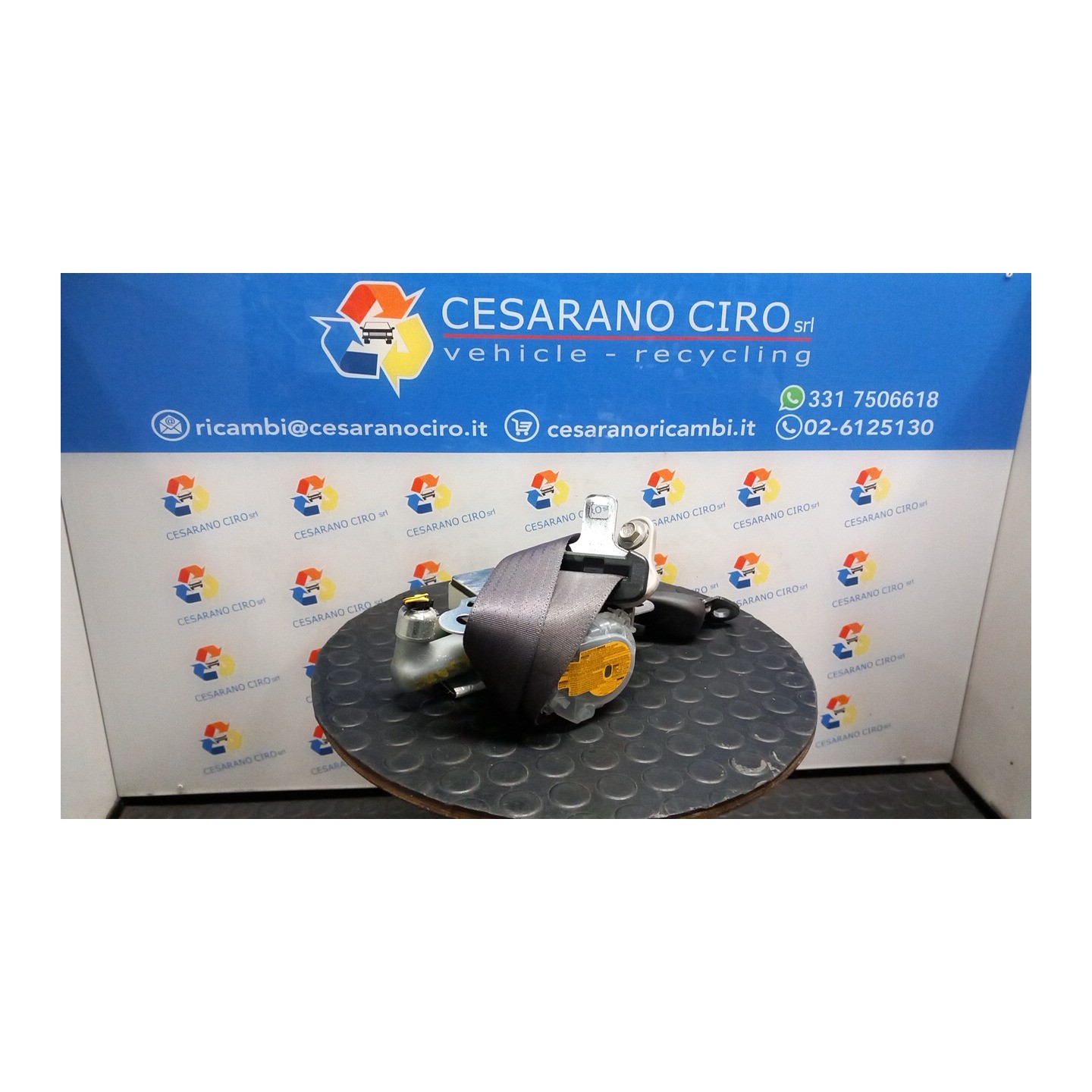 CINTURA DI SICUREZZA ANT. SX. 057 DAIHATSU SIRION 2A SERIE (01/05-) 1KR 73220B1050B0