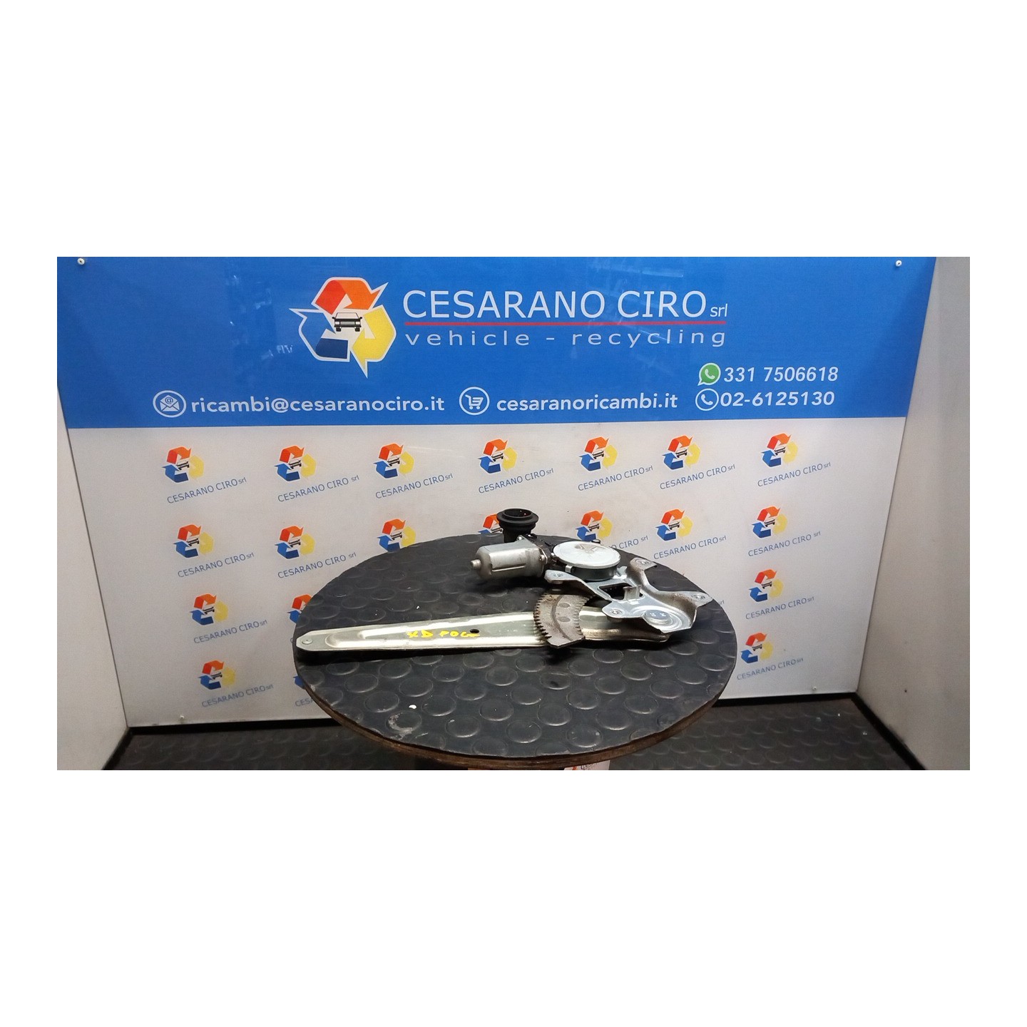 ALZACRISTALLO ELETTR. PORTA POST. DX. 058 DAIHATSU SIRION 2A SERIE (01/05-) 1KR 69803B1010