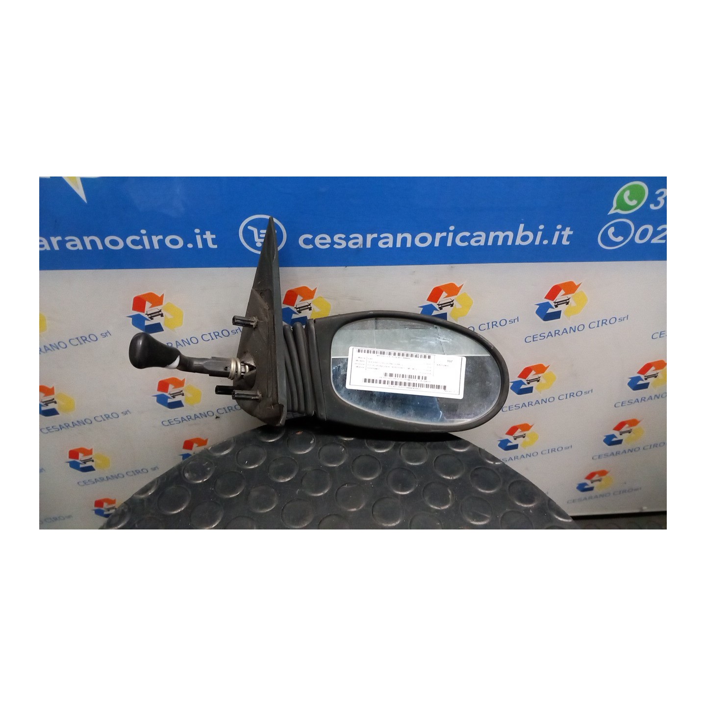 RETROVISORE EST. PRIMER DX. 080 FIAT SEICENTO (1E) (02/98-07/05) 187A1000 735250511