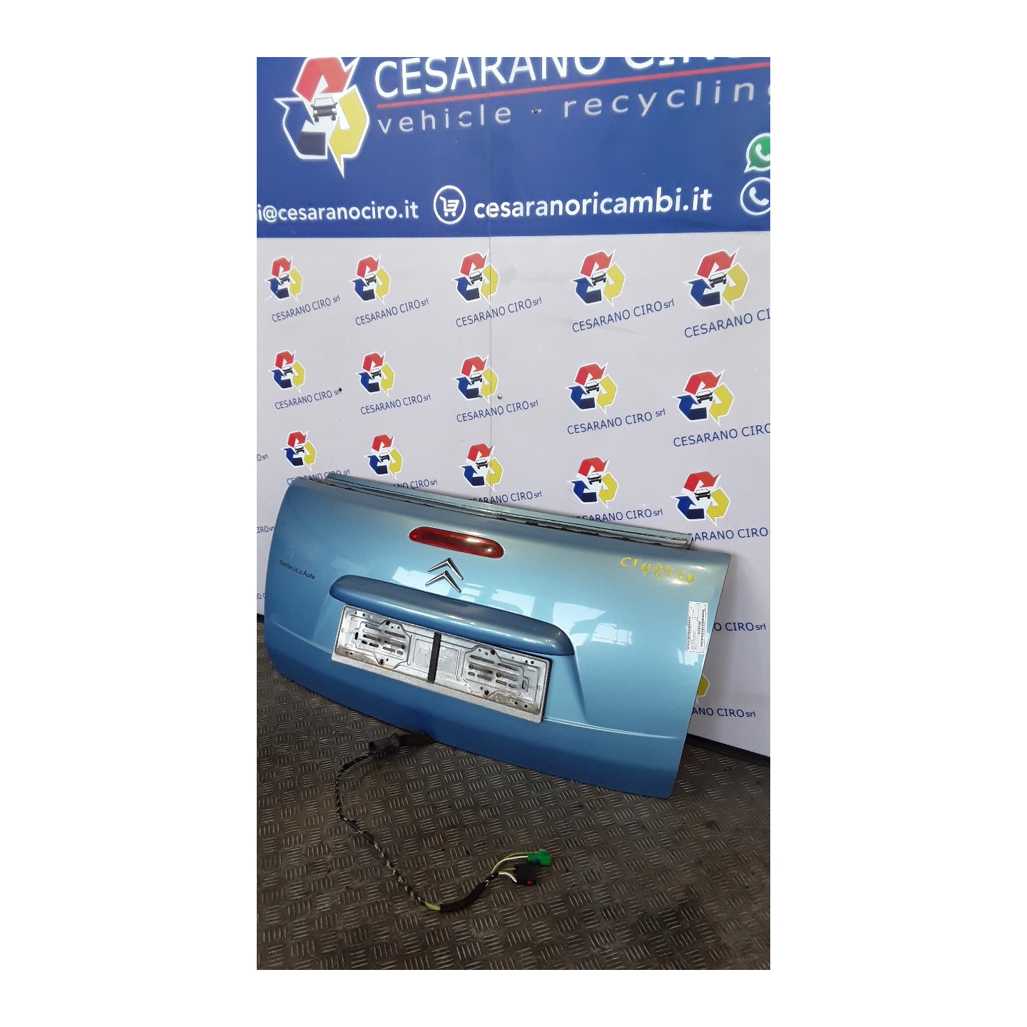 COFANO POST. 082 CITROEN C3 PLURIEL (05/03-11/10) 8HX 8701AN