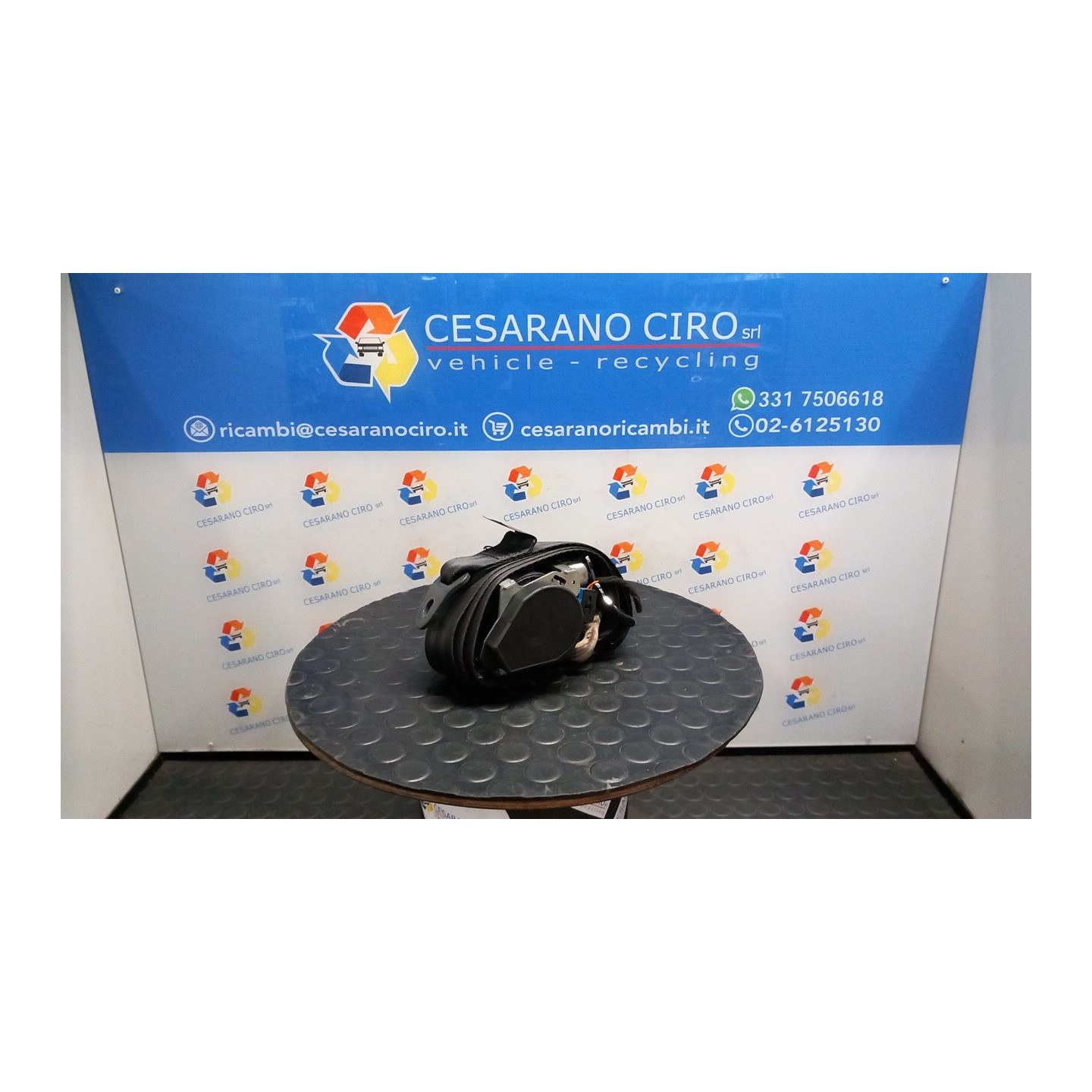 CINTURA DI SICUREZZA ANT. DX. 084 CITROEN JUMPY 3A SERIE (11/06-05/16) RHR 8975C8