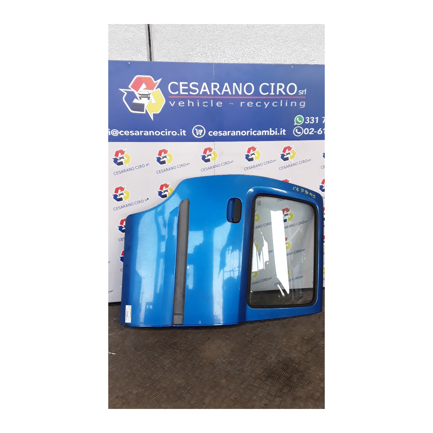 PORTA POST. DX. 107 OPEL AGILA (H00) (04/00-09/04) Z10XE 93181637