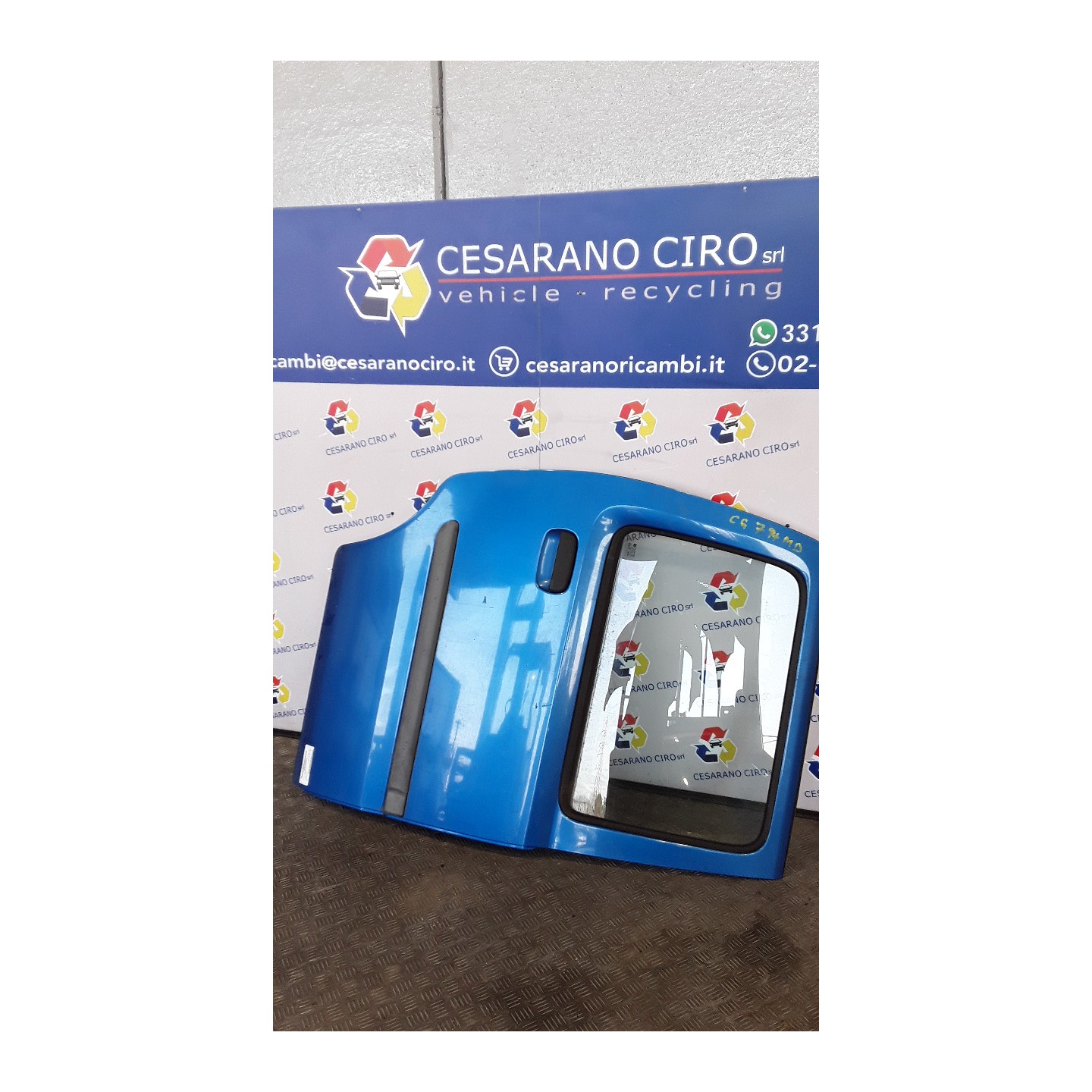 PORTA POST. DX. 107 OPEL AGILA (H00) (04/00-09/04) Z10XE 93181637