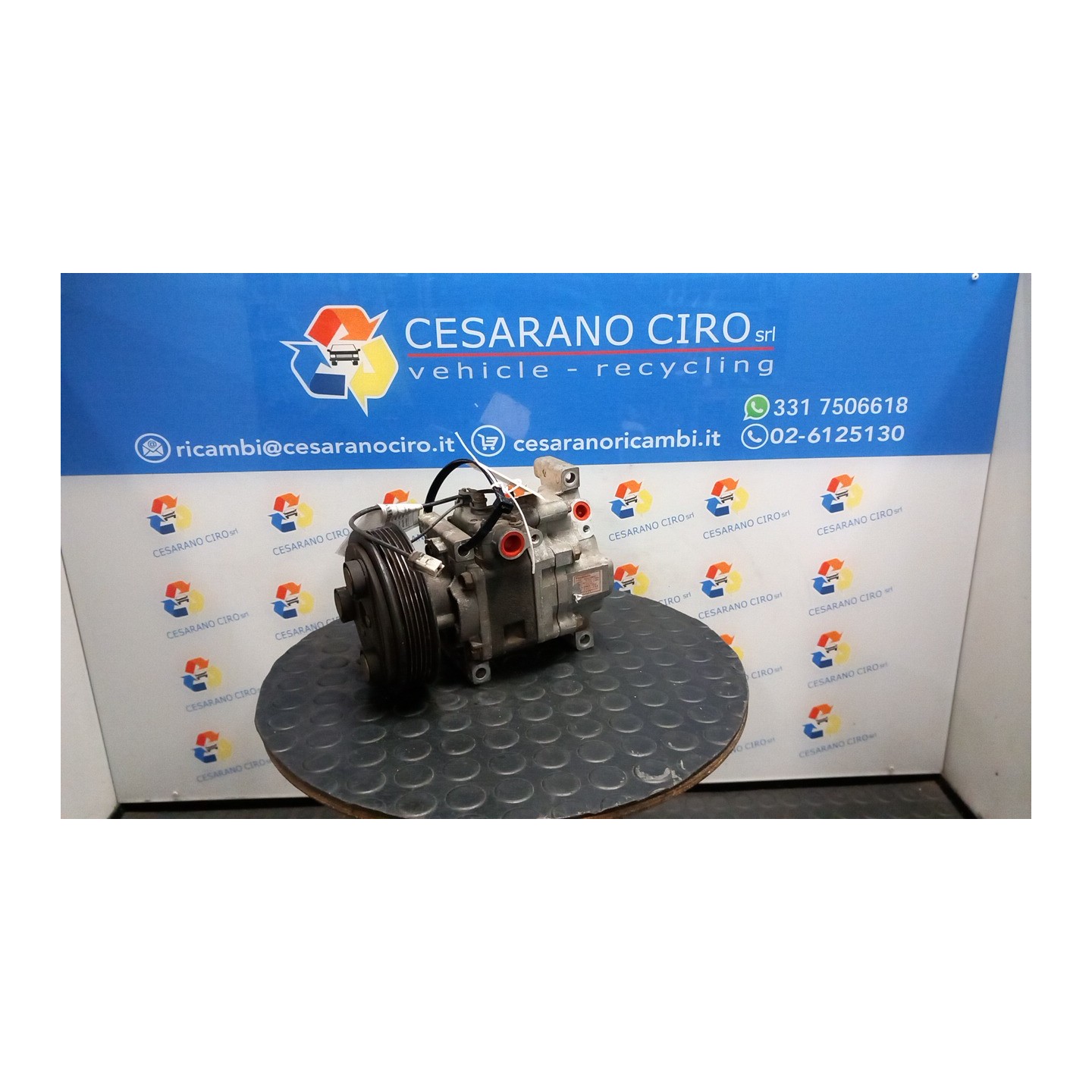 COMPRESSORE A/C 115 MAZDA MAZDA 3 (10/03-08/06) Z6 BP4K61K00A