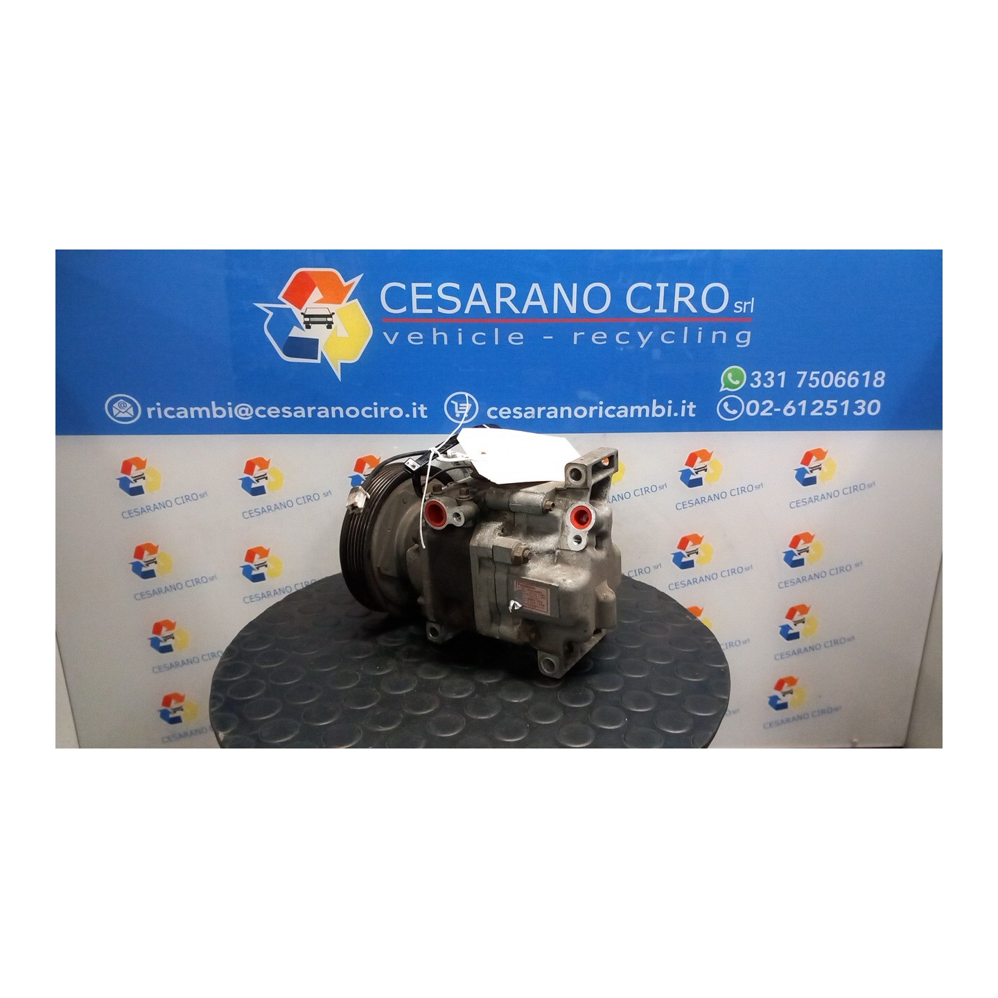 COMPRESSORE A/C 115 MAZDA MAZDA 3 (10/03-08/06) Z6 BP4K61K00A