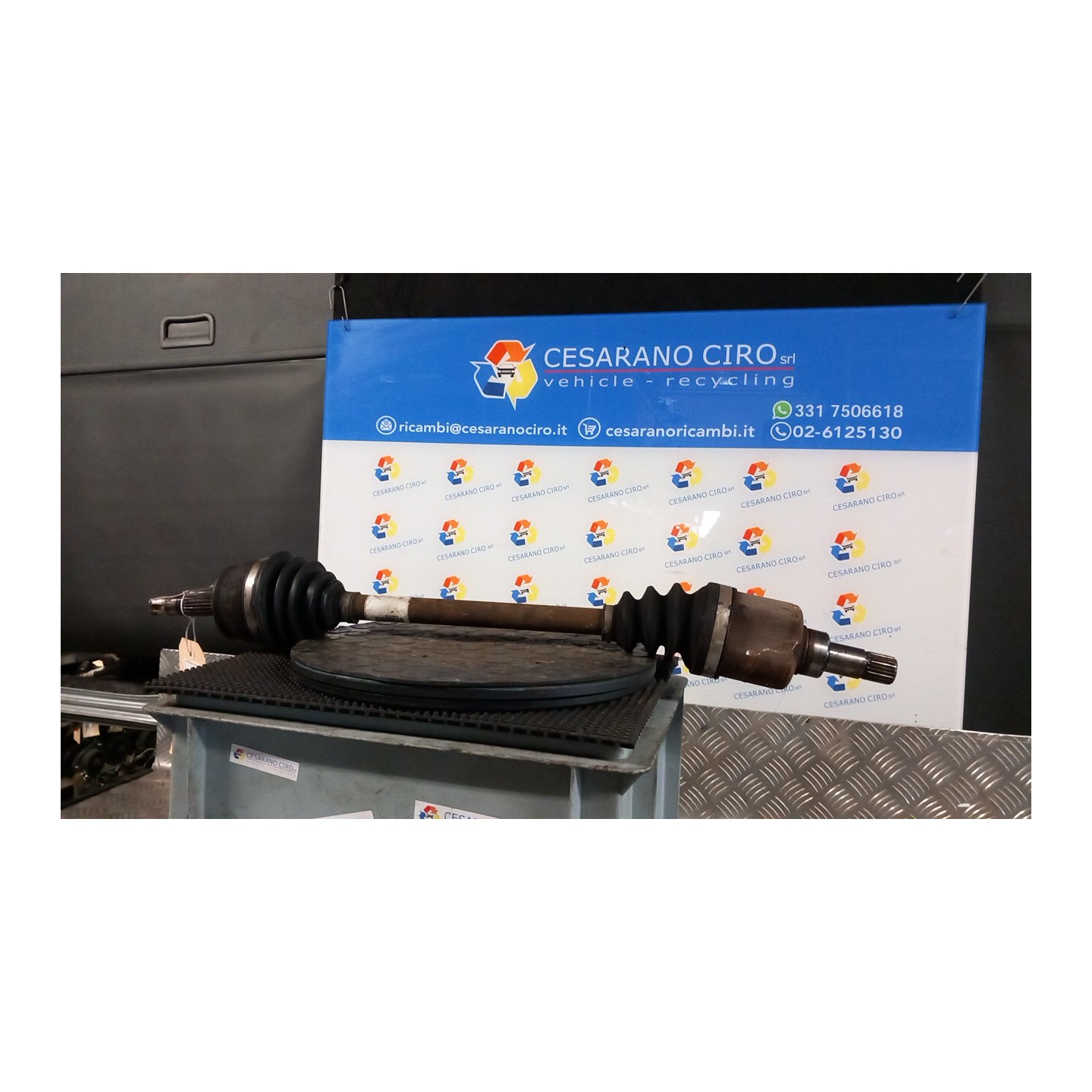 SEMIALBERO ANT. COMPL. SX. 129 CITROEN NEMO (VP) (06/08-) KFV 1608900680