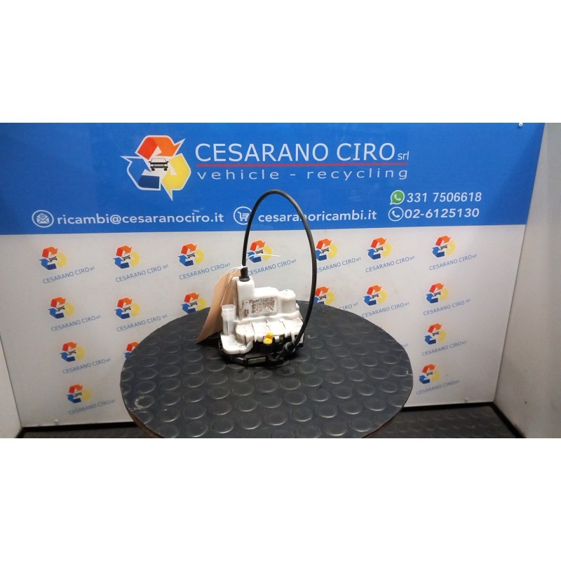 SERRATURA PORTA POST. DX. 039 FIAT PANDA (2Q) (09/03-12/10) 188A4000 51826981