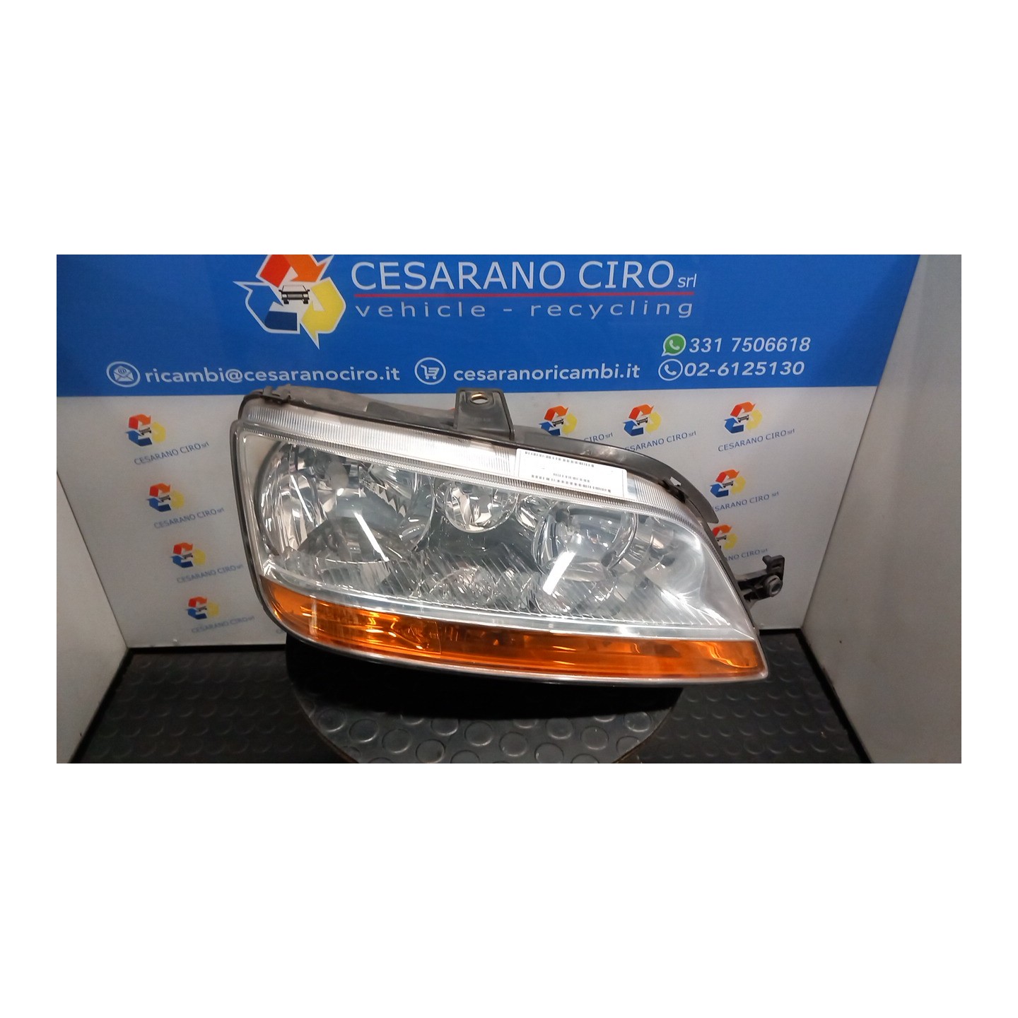 PROIETTORE DX. 058 FIAT IDEA (2S) (10/03-12/10) 843A1000 51747604
