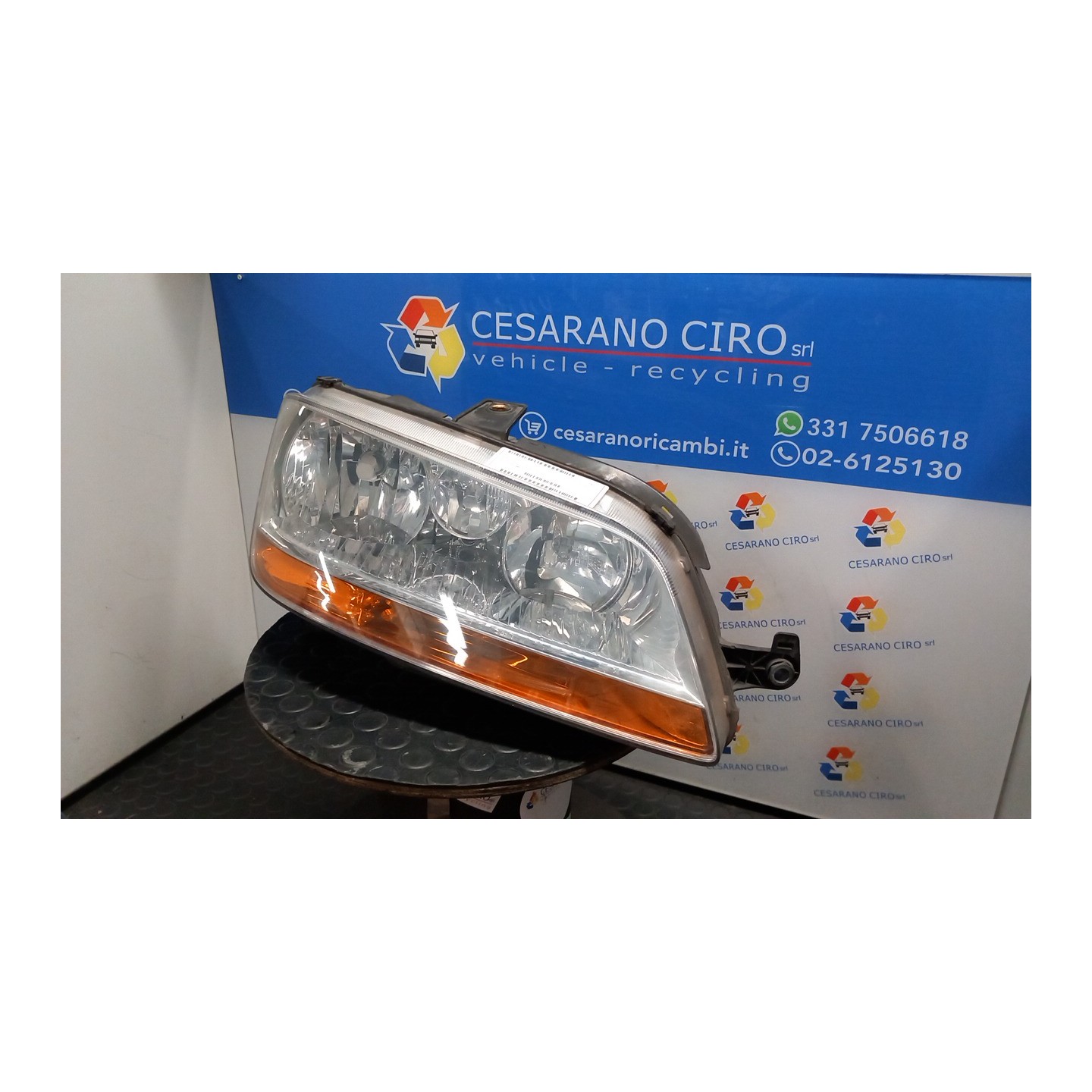 PROIETTORE DX. 058 FIAT IDEA (2S) (10/03-12/10) 843A1000 51747604