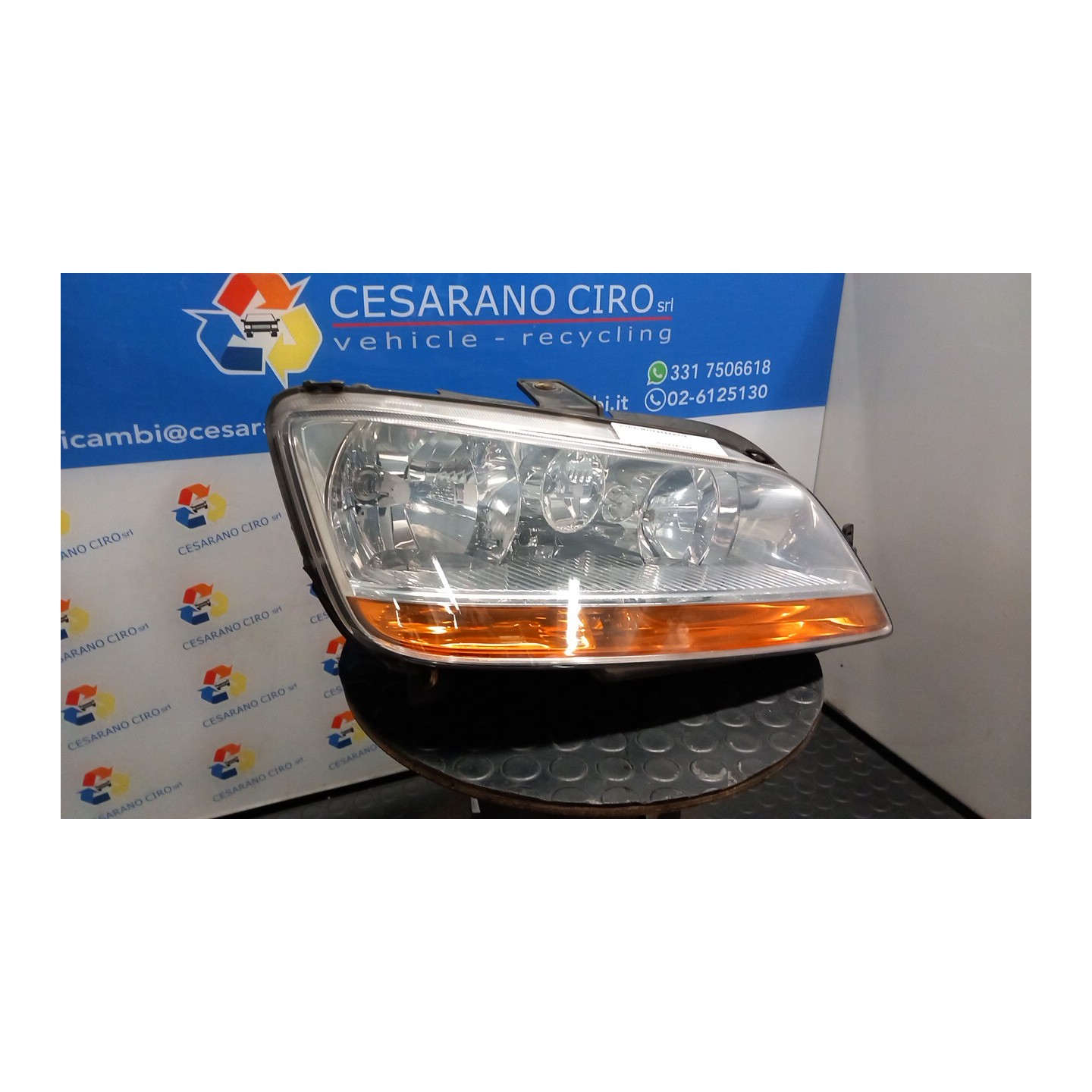 PROIETTORE DX. 058 FIAT IDEA (2S) (10/03-12/10) 843A1000 51747604