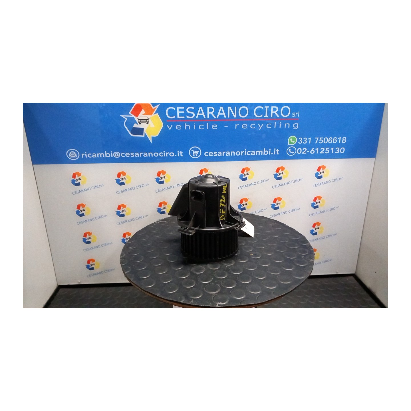 MOTORINO VENTILAZIONE ABITACOLO 074 PEUGEOT 307 (07/05-07/08) 9HZ 6441S6