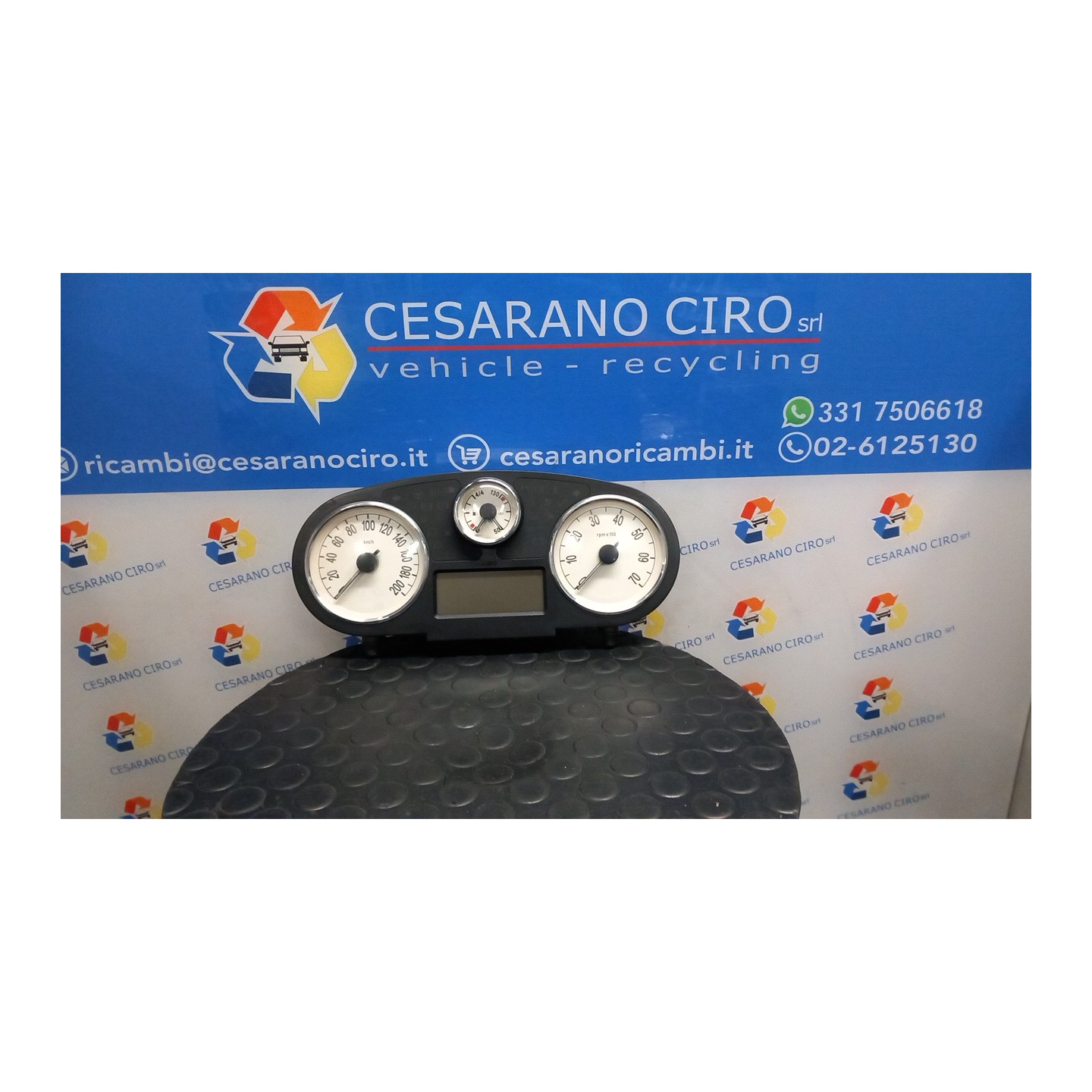 STRUMENTAZIONE COMPL. ARGENTO,NAVIGATORE 083 LANCIA YPSILON (TE) (06/03-09/06) 188A5000 51753348
