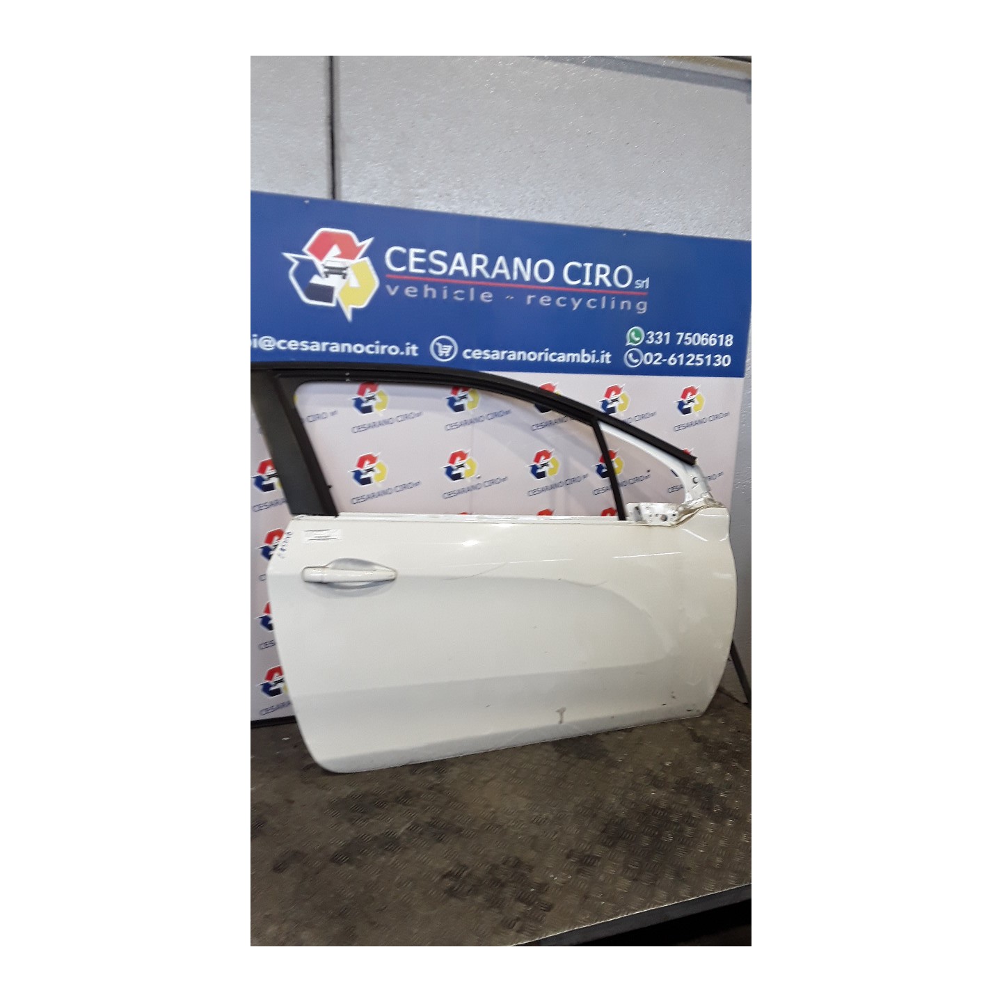 PORTA ANT. DX. 141 PEUGEOT 208 (01/12-11/15) 9H06 9673558480