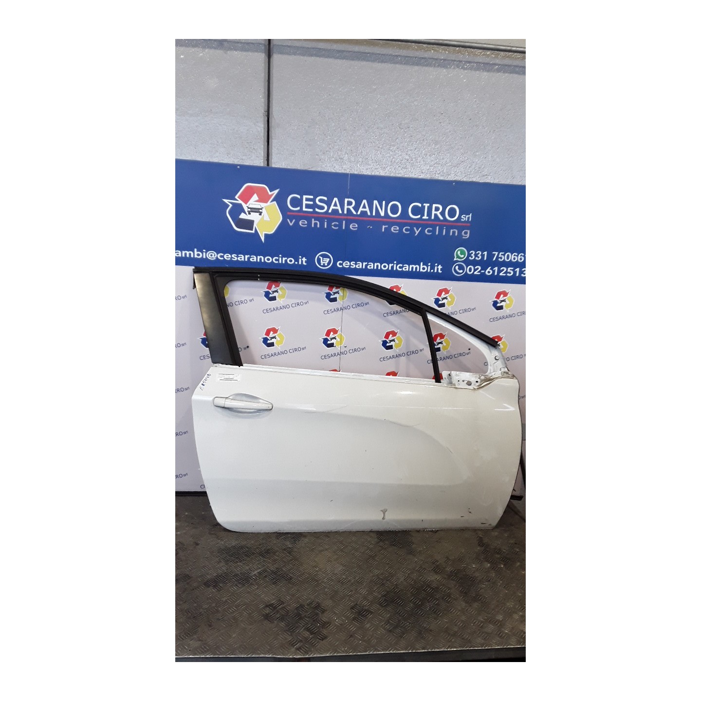 PORTA ANT. DX. 141 PEUGEOT 208 (01/12-11/15) 9H06 9673558480