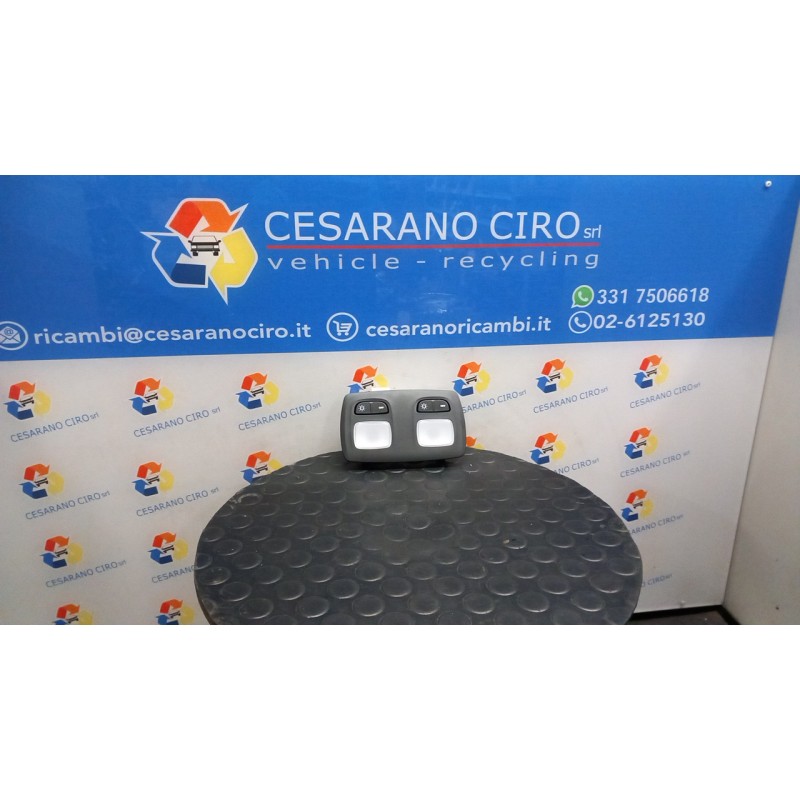 LUCE CORTESIA ANT. TETTO DOPPIO BULBO 147 RENAULT CLIO 5A SERIE (07/23-) H4DE4 264306192R