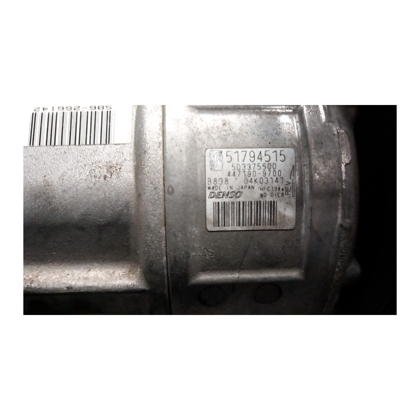 COMPRESSORE A/C 027 LANCIA DELTA (TH) (06/08-03/11) 198A1000 51794515
