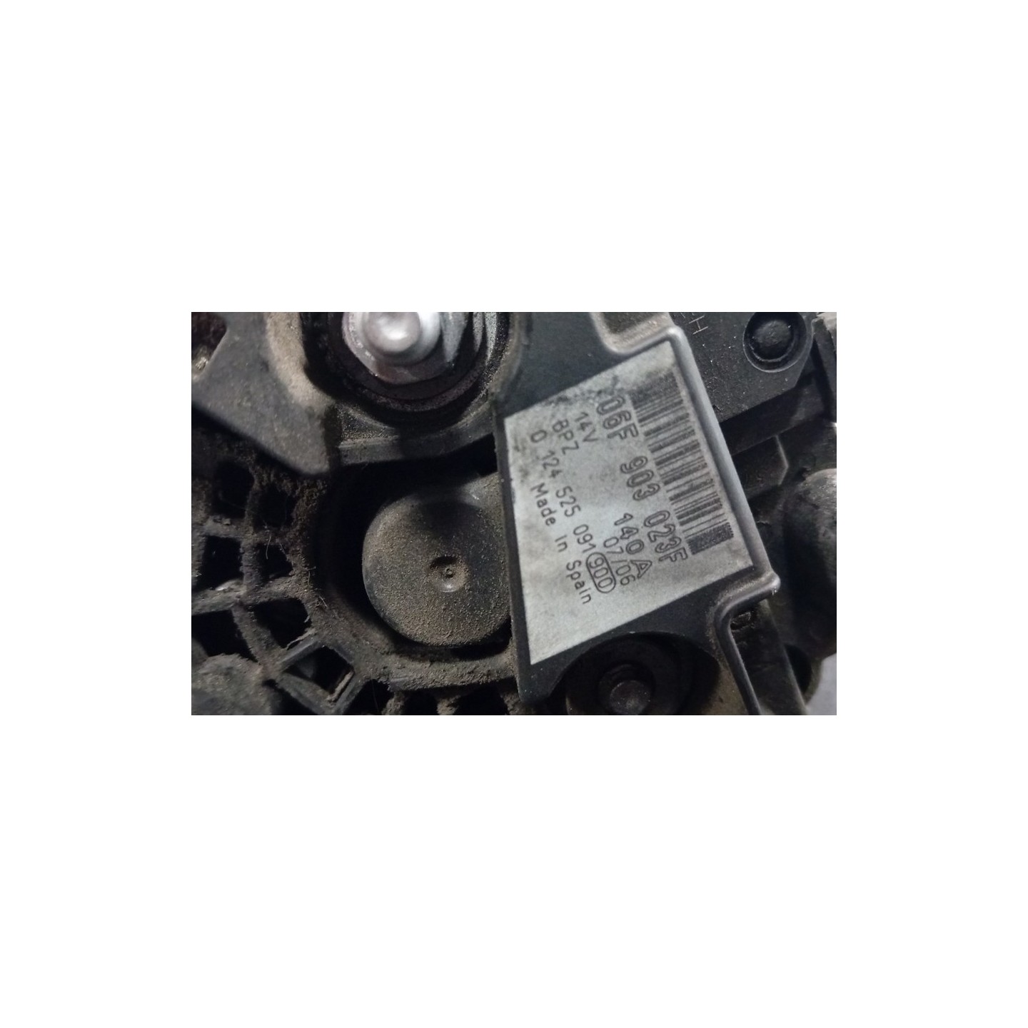 ALTERNATORE 140AMP BOSCH 075 AUDI A1 (8X) (05/10-03/19)  06F903023F