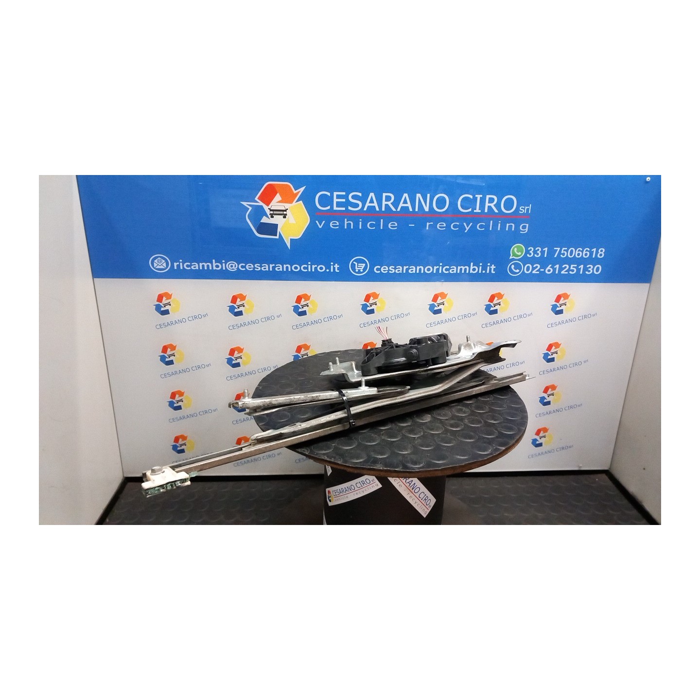 ALZACRISTALLO ELETTR. PORTA ANT. DX. 024 RENAULT MEGANE 3A SERIE (10/08-) F4RL8 807206454R