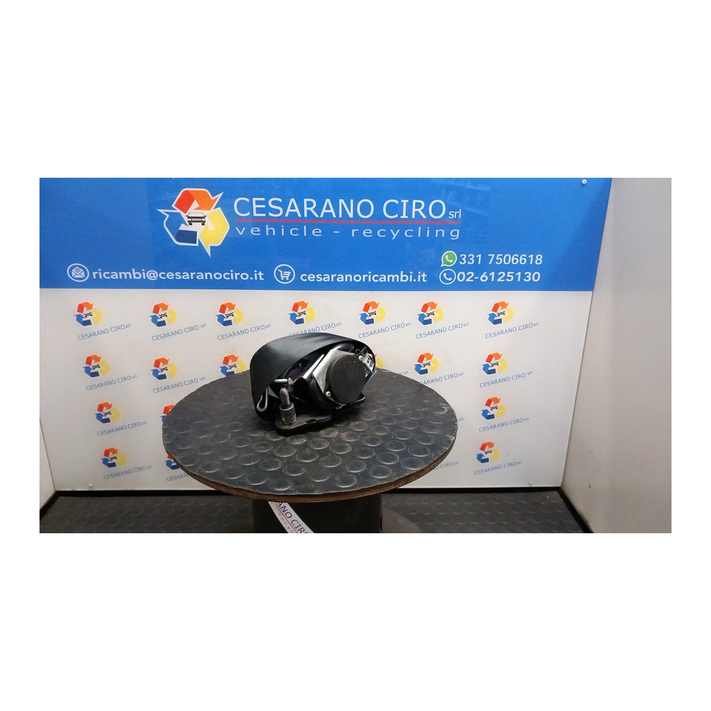 CINTURA DI SICUREZZA ANT. DX. 026 RENAULT MEGANE 3A SERIE (10/08-) F4RL8 868840009R