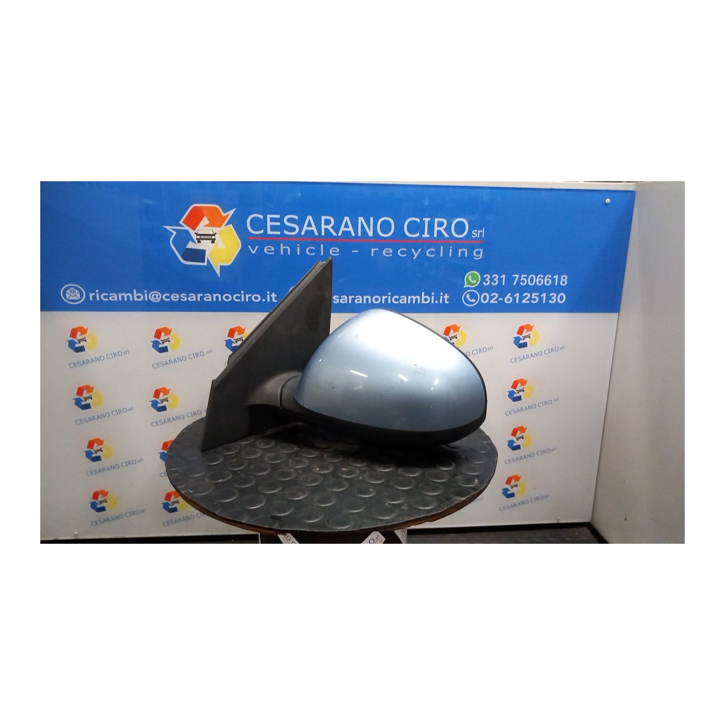 RETROVISORE EST. REGOLAZ. ELETTR. SX. 002 LANCIA YPSILON (TI) (12/08-06/13) 188A4000 735512112