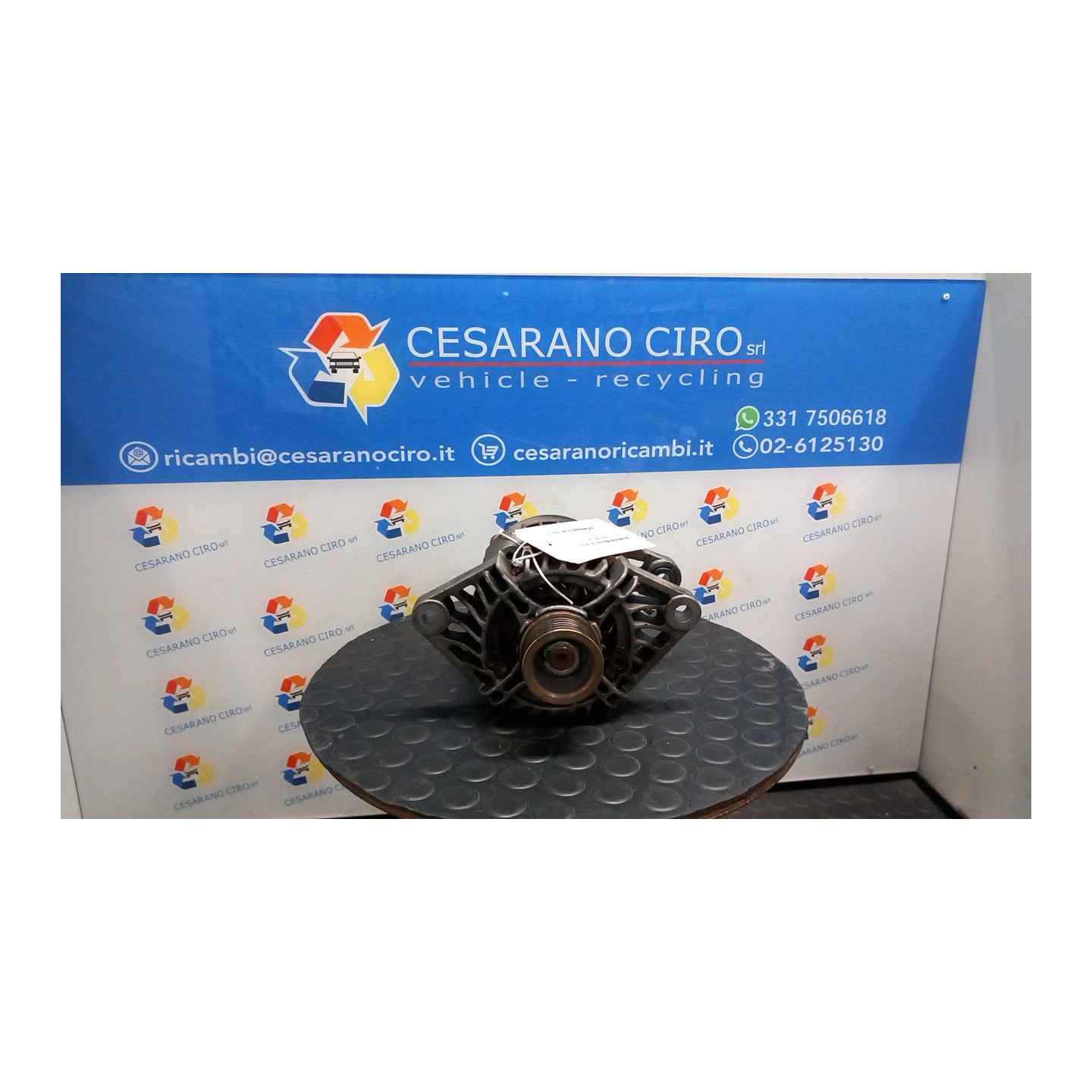ALTERNATORE MARELLI 100AMP 037 ALFA ROMEO 147 (W8) (08/00-01/06) AR37203 71773261