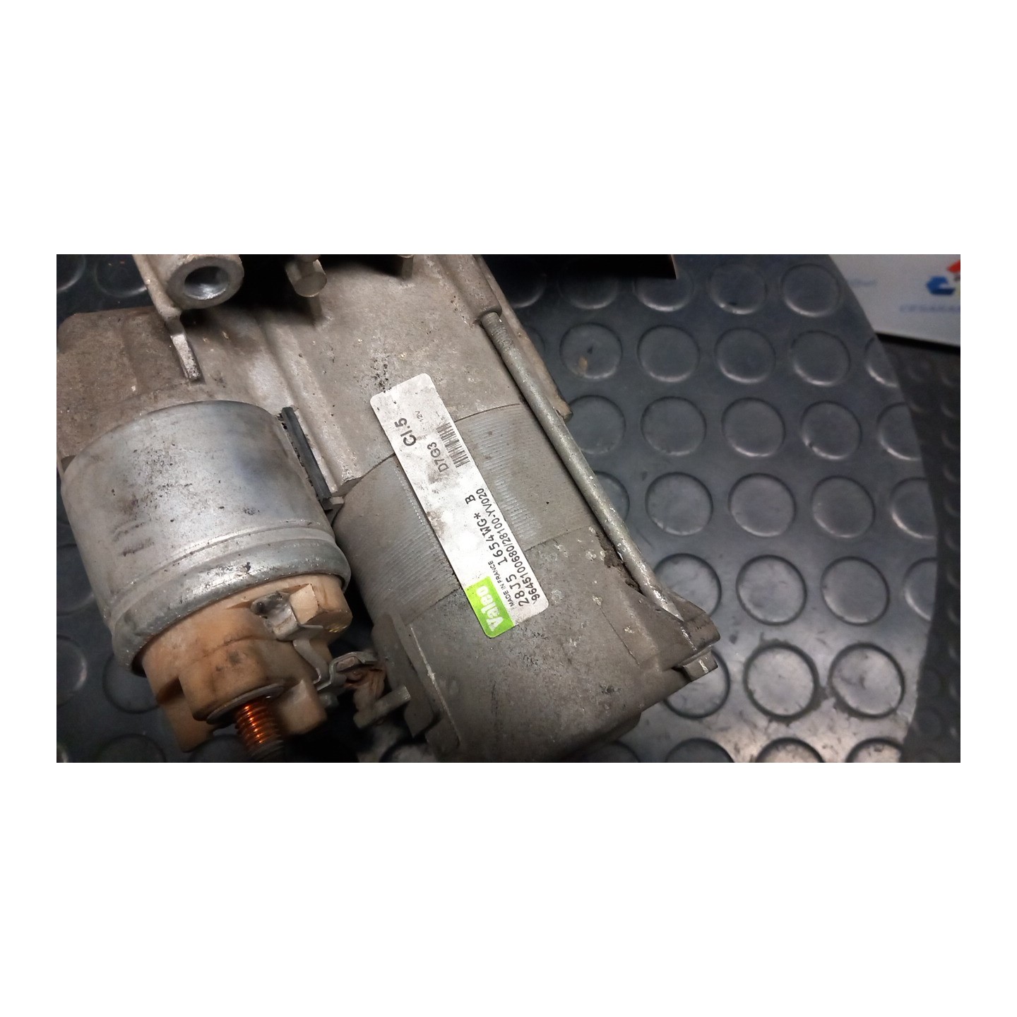 MOTORINO AVVIAMENTO CLASSE 4 048 PEUGEOT 307 (07/05-07/08) 9HZ 5802FP